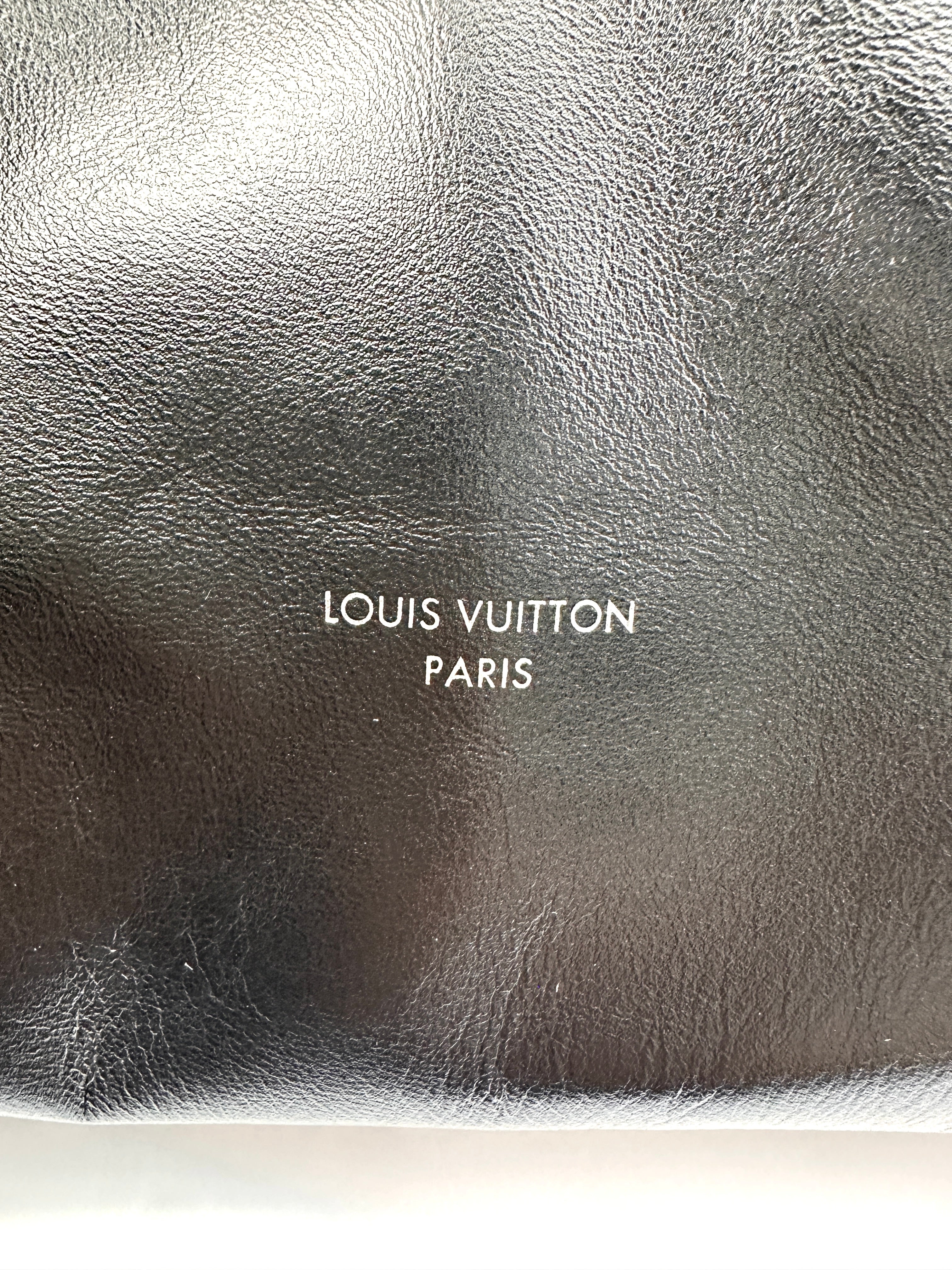 Louis Vuitton Carryall Black Lambskin Shoulder Bag LVN