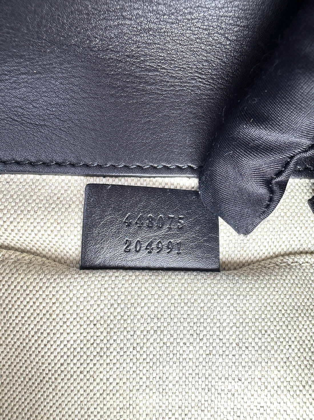 Gucci Dionysus Black Leather Bamboo Handle Bag GG1310