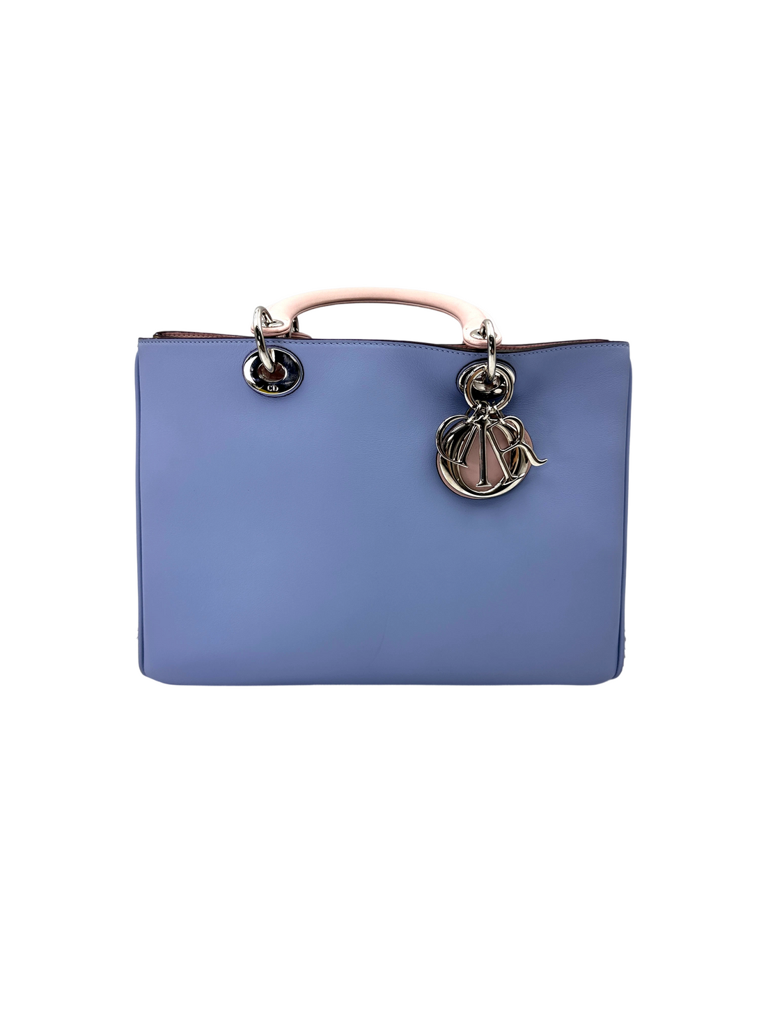 Christian Dior Diorissimo Pink/Purple Python Leather Shoulder Bag DR796