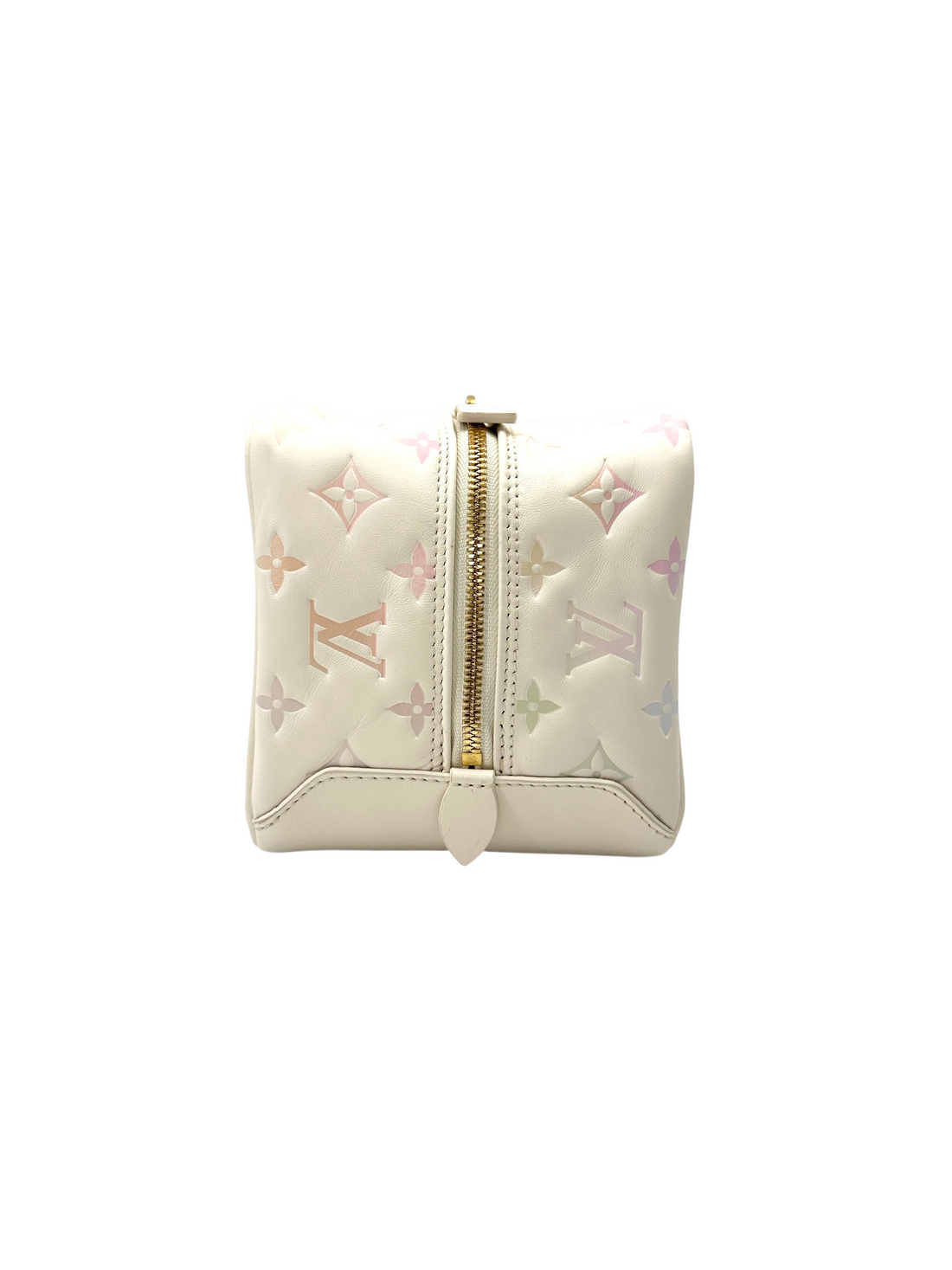 Louis Vuitton New Square Quartz Multicolor Monogram Embossed Leather Square Bag LV3010