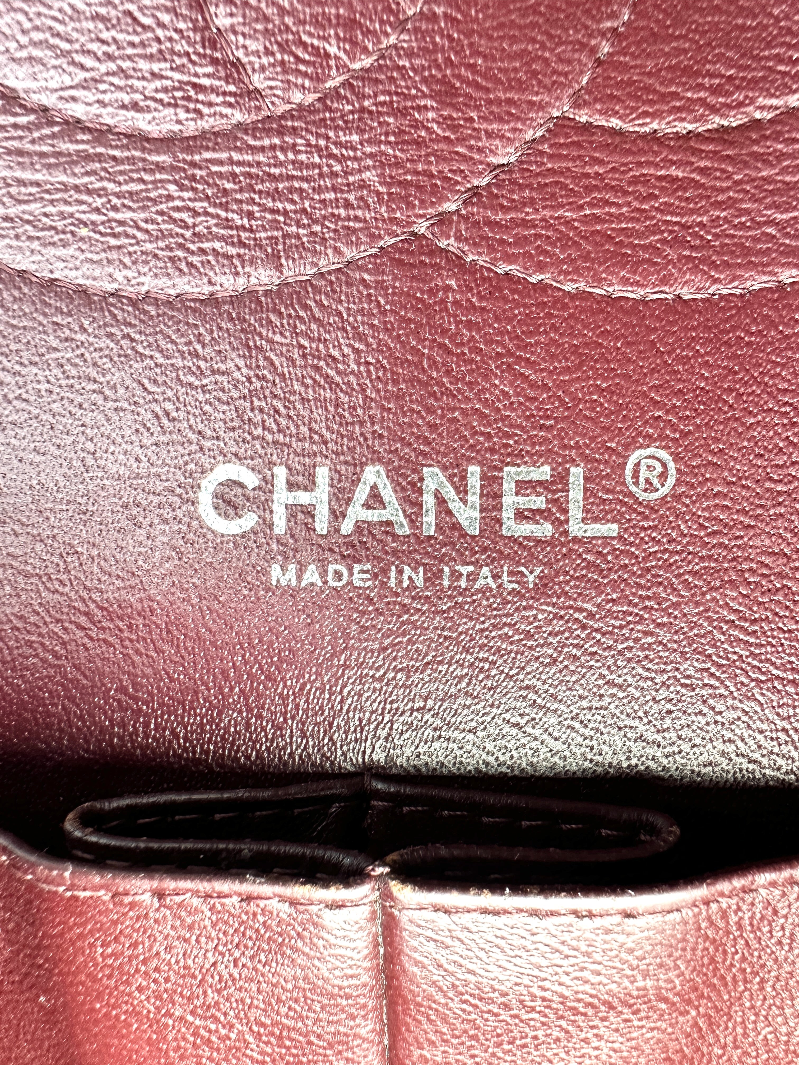 Chanel Classic Flap Black Quilted Leather Jumbo Shoulder Bag With Silver Buckle(17***99) CC2148