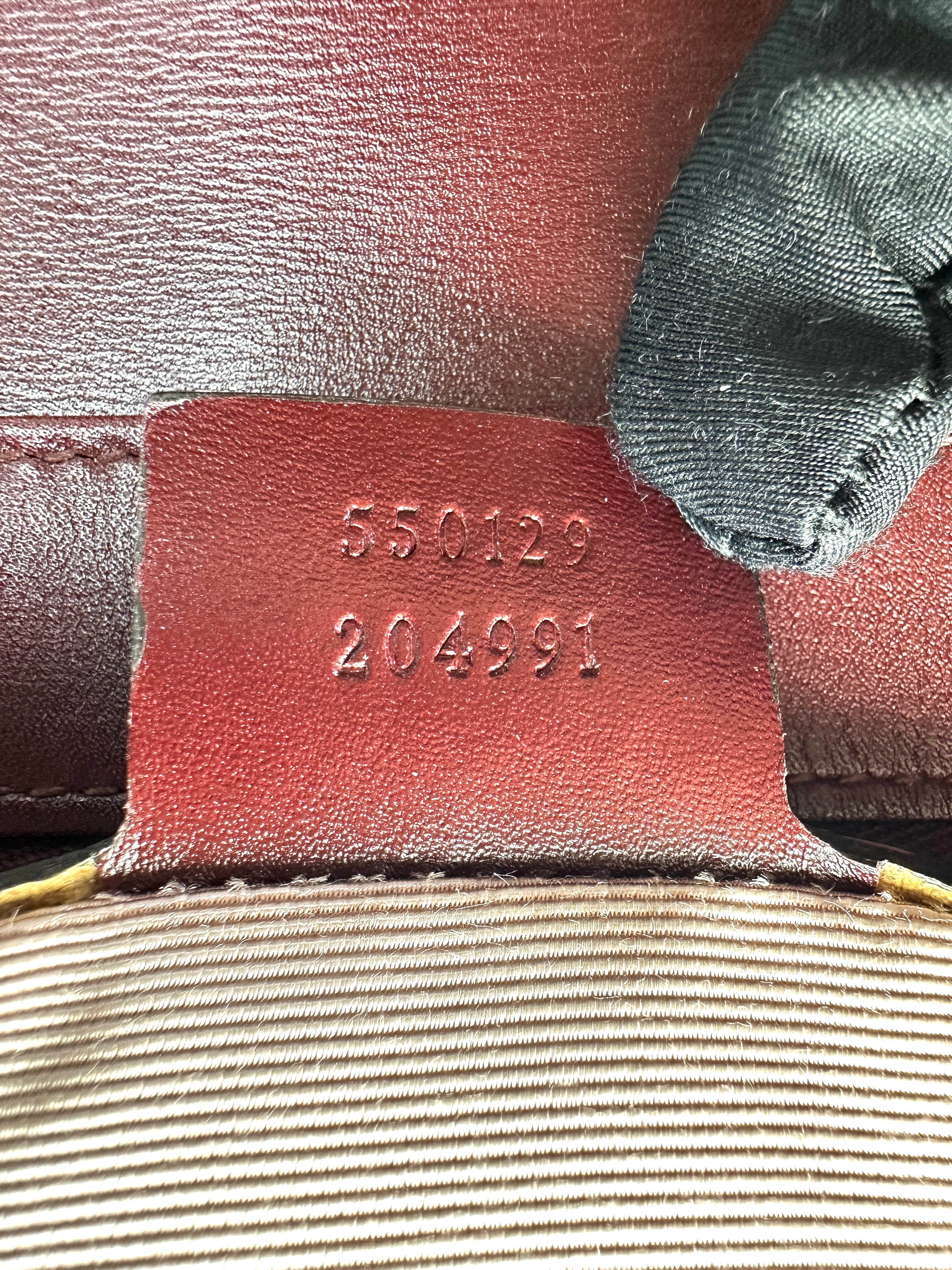Gucci Arli Red Leather Shoulder Bag GG1308