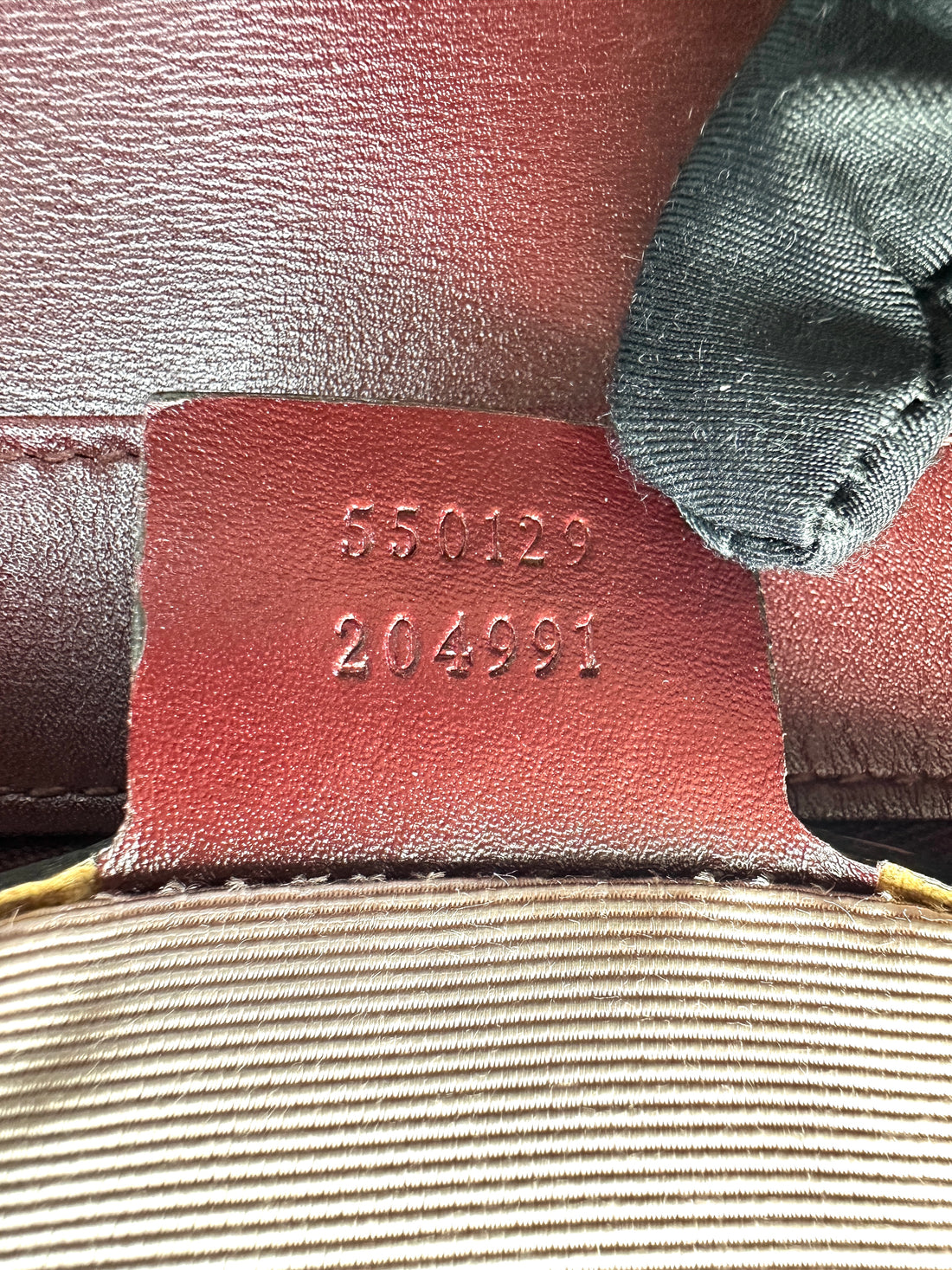 Gucci Arli Red Leather Shoulder Bag GG1308