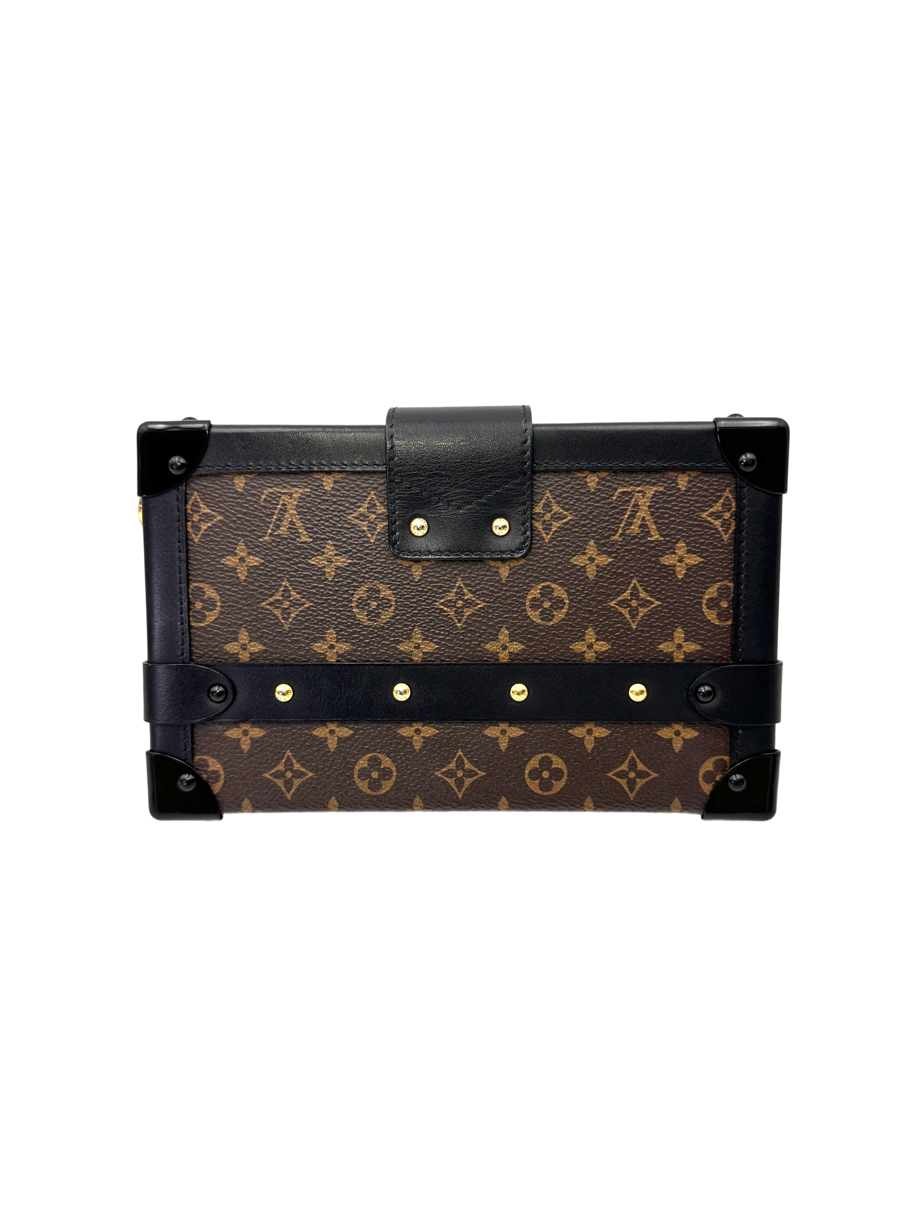 Louis Vuitton Petite Malle Monogram Reverse Shoulder Bag LV3013