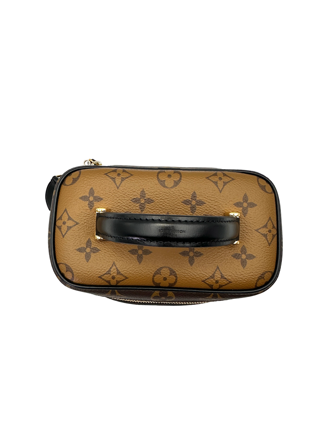 Louis Vuitton Vanity PM Monogram Reverse Canvas Handle Bag LV3012