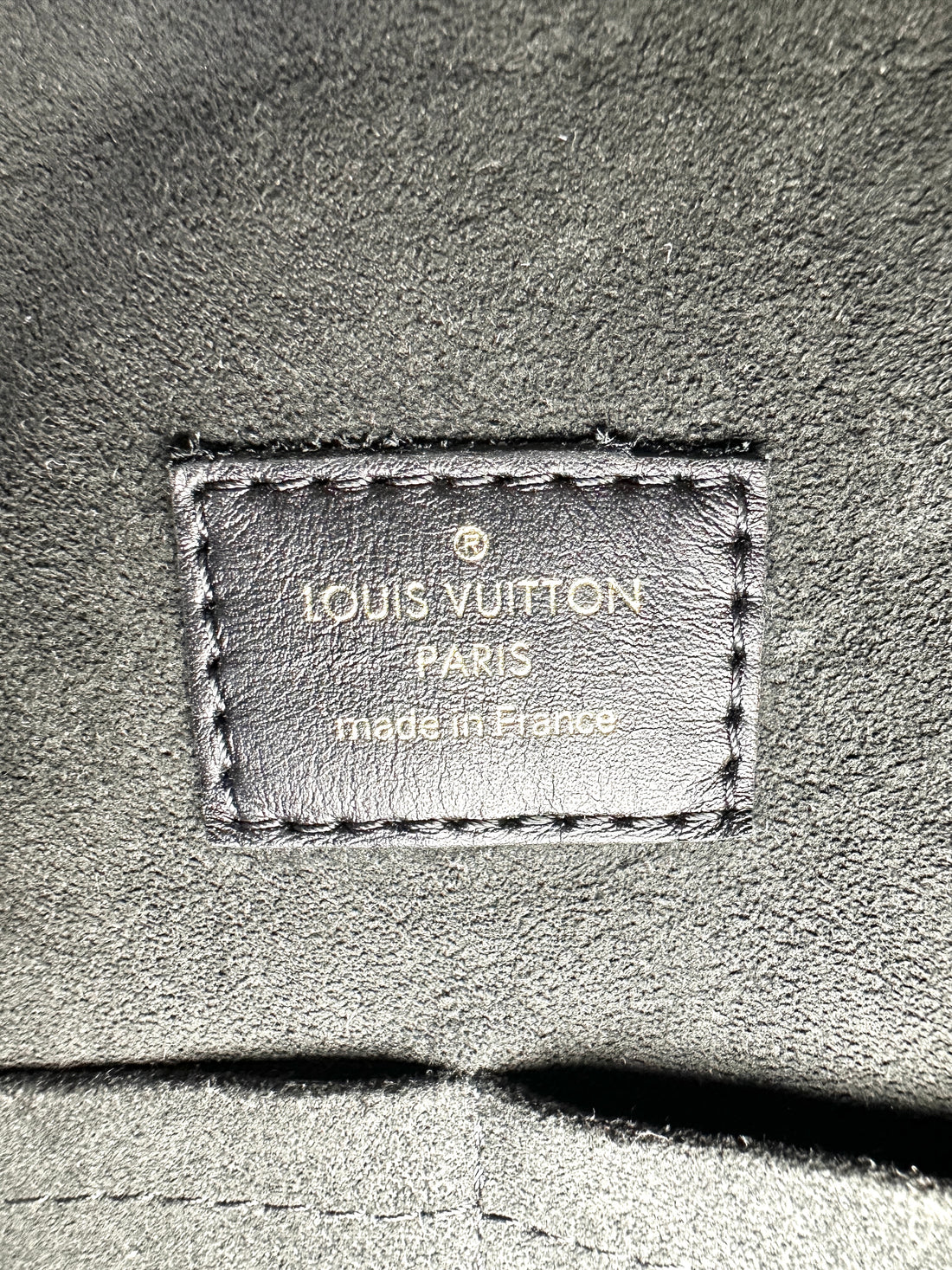 Louis Vuitton City Malle Monogram Canvas & Black Leather Handle Bag LV3015