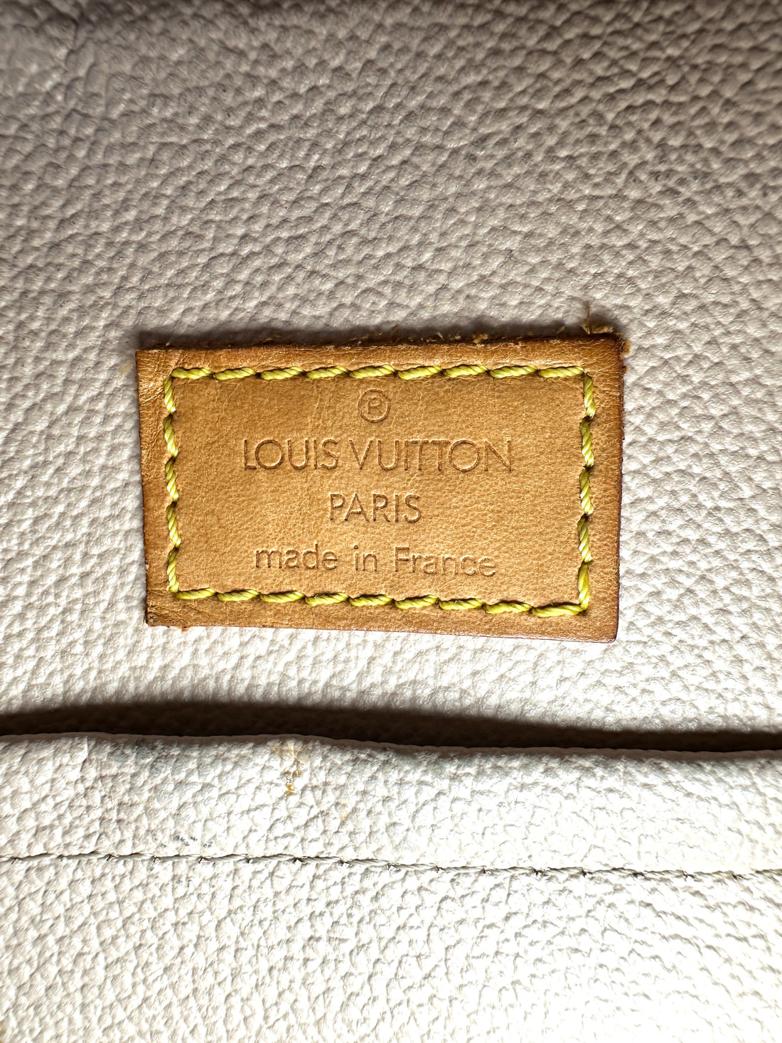 Louis Vuitton Sac Plat Monogram Canvas Handle Bag LV3020