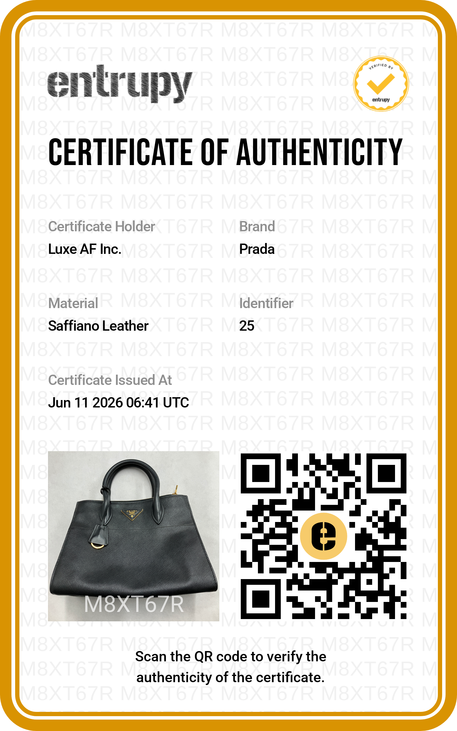 Prada Galleria Black Saffiano Leather Handle Bag PR475