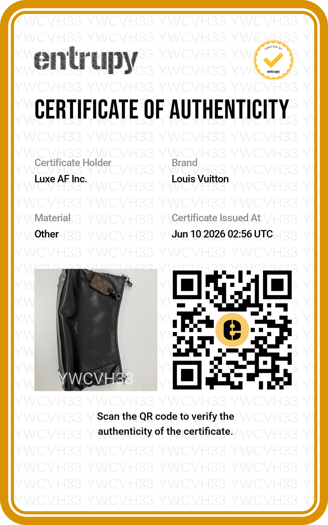 Louis Vuitton Carryall Black Lambskin Shoulder Bag LVN