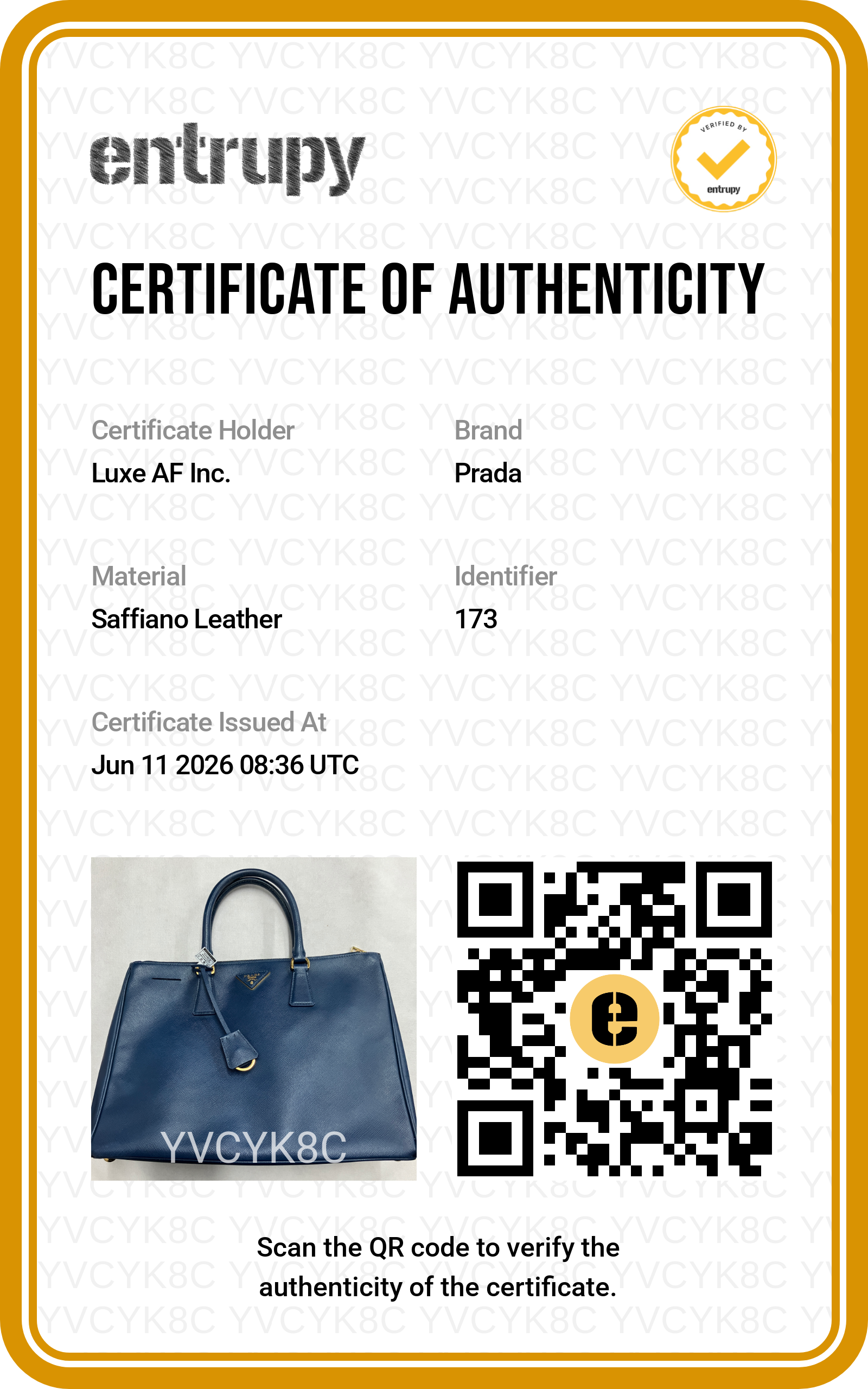 Prada Galleria Navy Saffiano Leather Handle Bag PR479