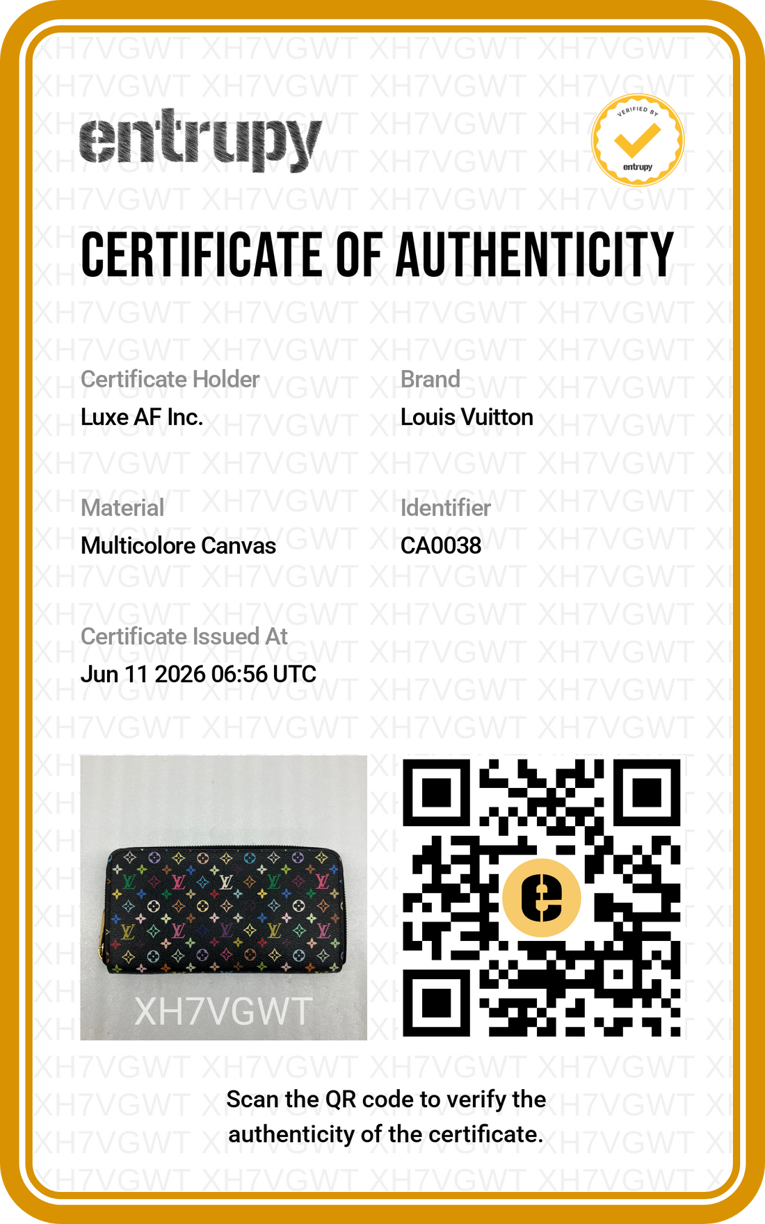 Louis Vuitton x Takashi Murakami Black Multicolor Monogram Zippy Long Wallet LV3096