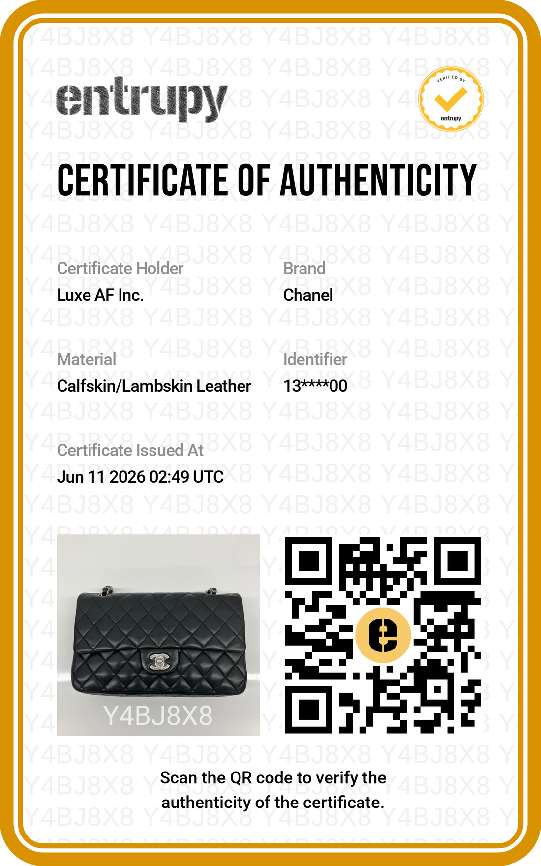 Chanel Classic Flap Black Quilted Lambskin Medium Size Shoulder Bag With Silver Buckle(13***00) CC2143