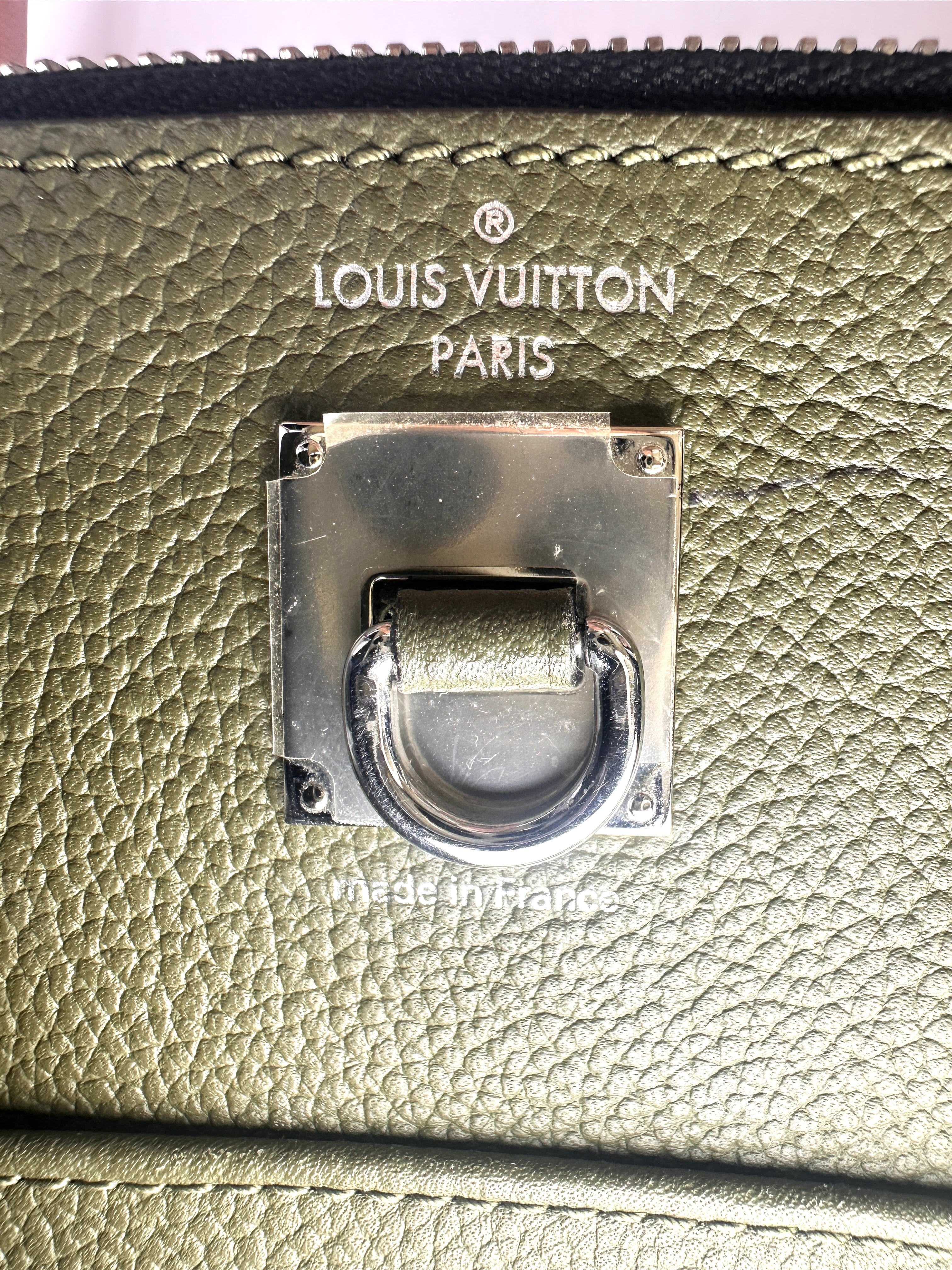 Louis Vuitton City Steamer PM Multicolor Python Leather Handle Bag LV3021