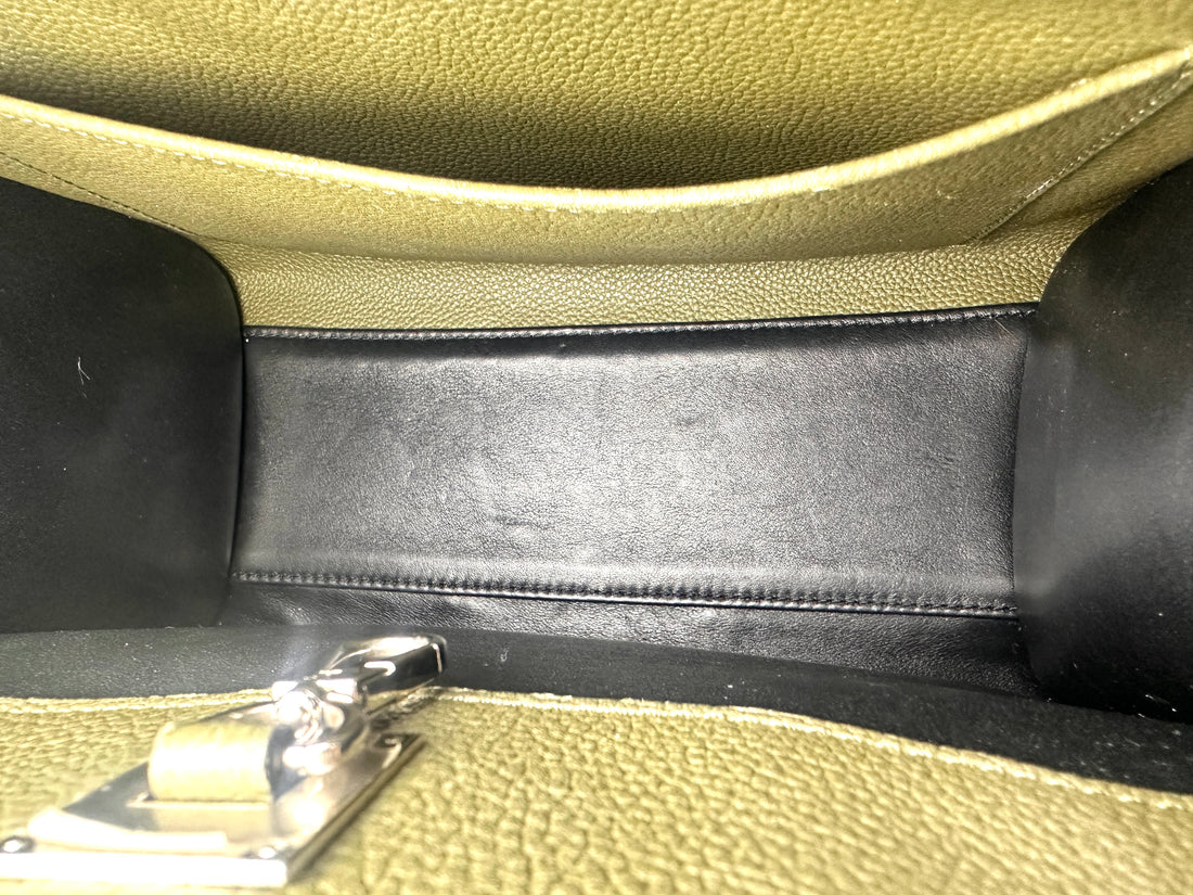 Louis Vuitton City Steamer PM Multicolor Python Leather Handle Bag LV3021