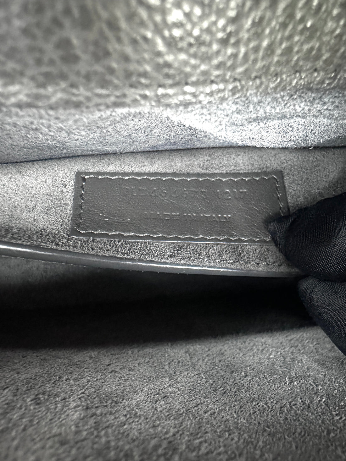 Saint Laurent Sunset Black Leather Shoulder Bag SL259