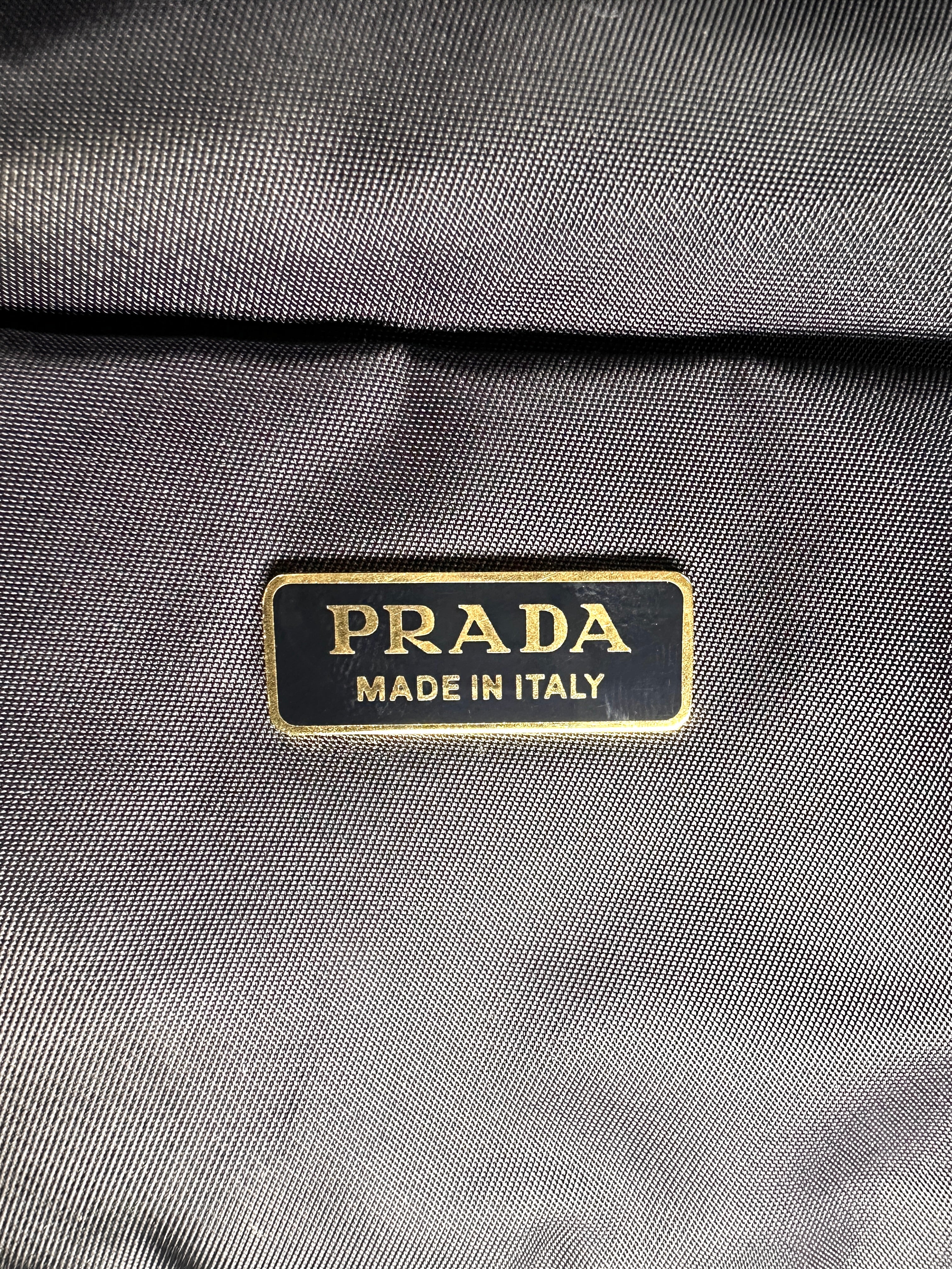 Prada Explore Black Nylon Messenger Bag PRC