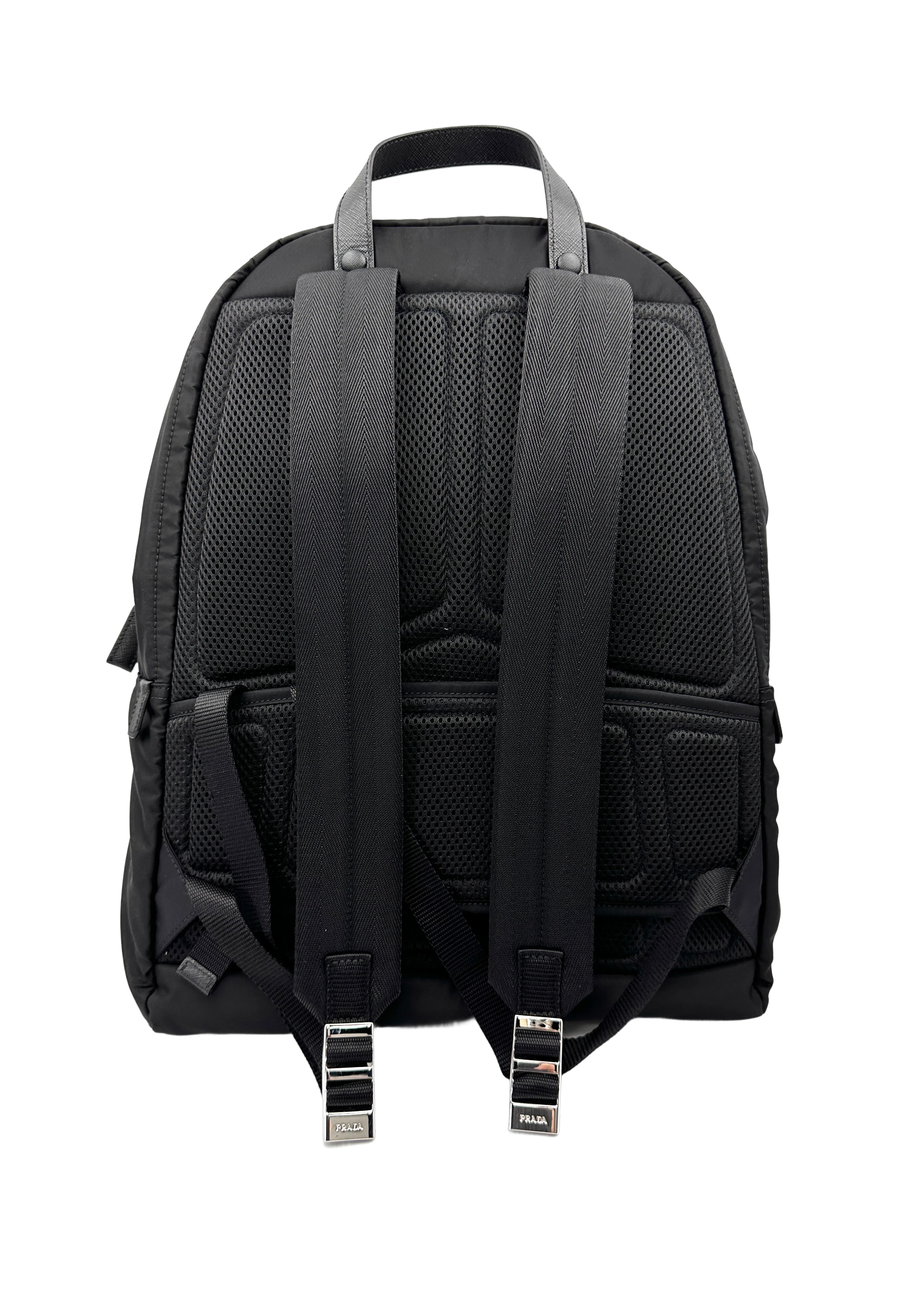 Prada Black Nylon Backpack PRB