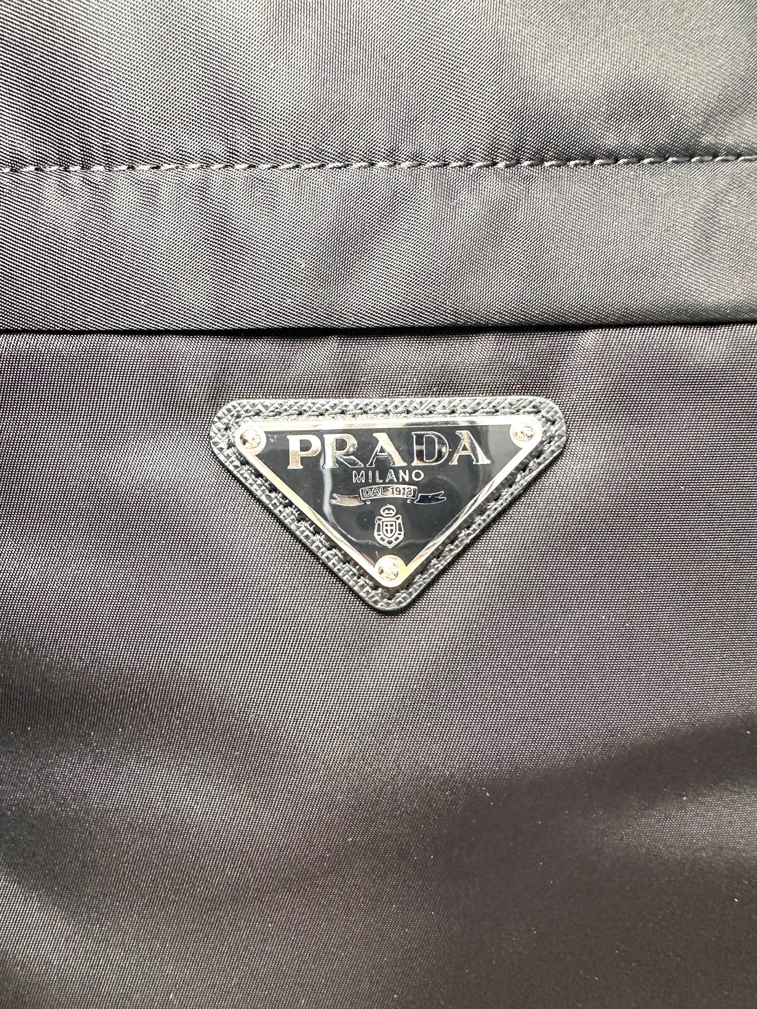 Prada Black Nylon Backpack PRB