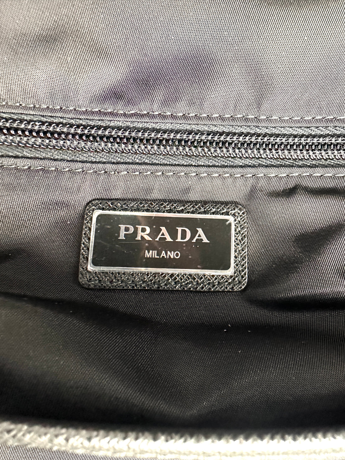 Prada Black Nylon Backpack PRB