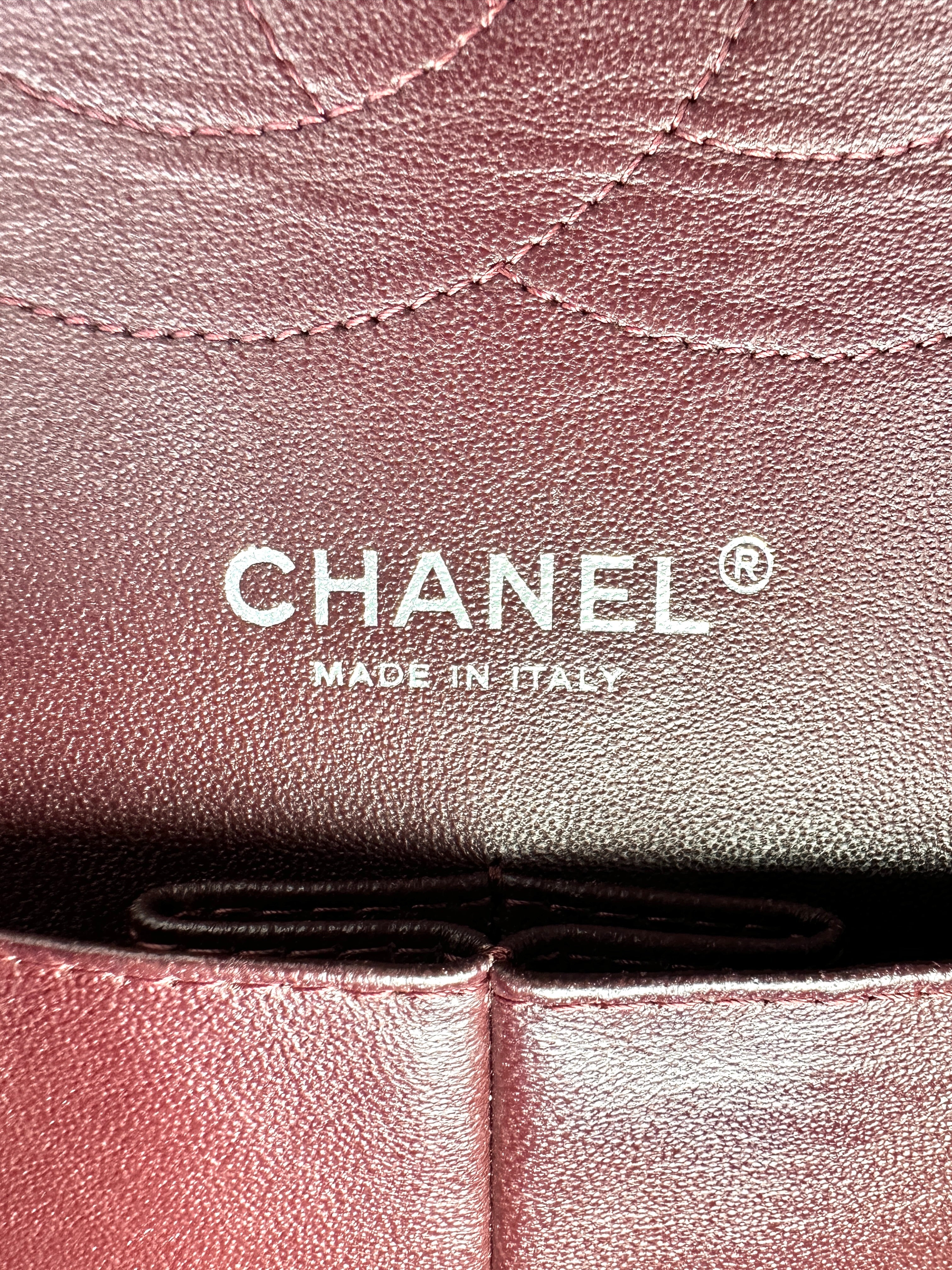 Chanel Classic Flap Black Quilted Leather Jumbo Shoulder Bag With Silver Buckle(17***06) CC2158
