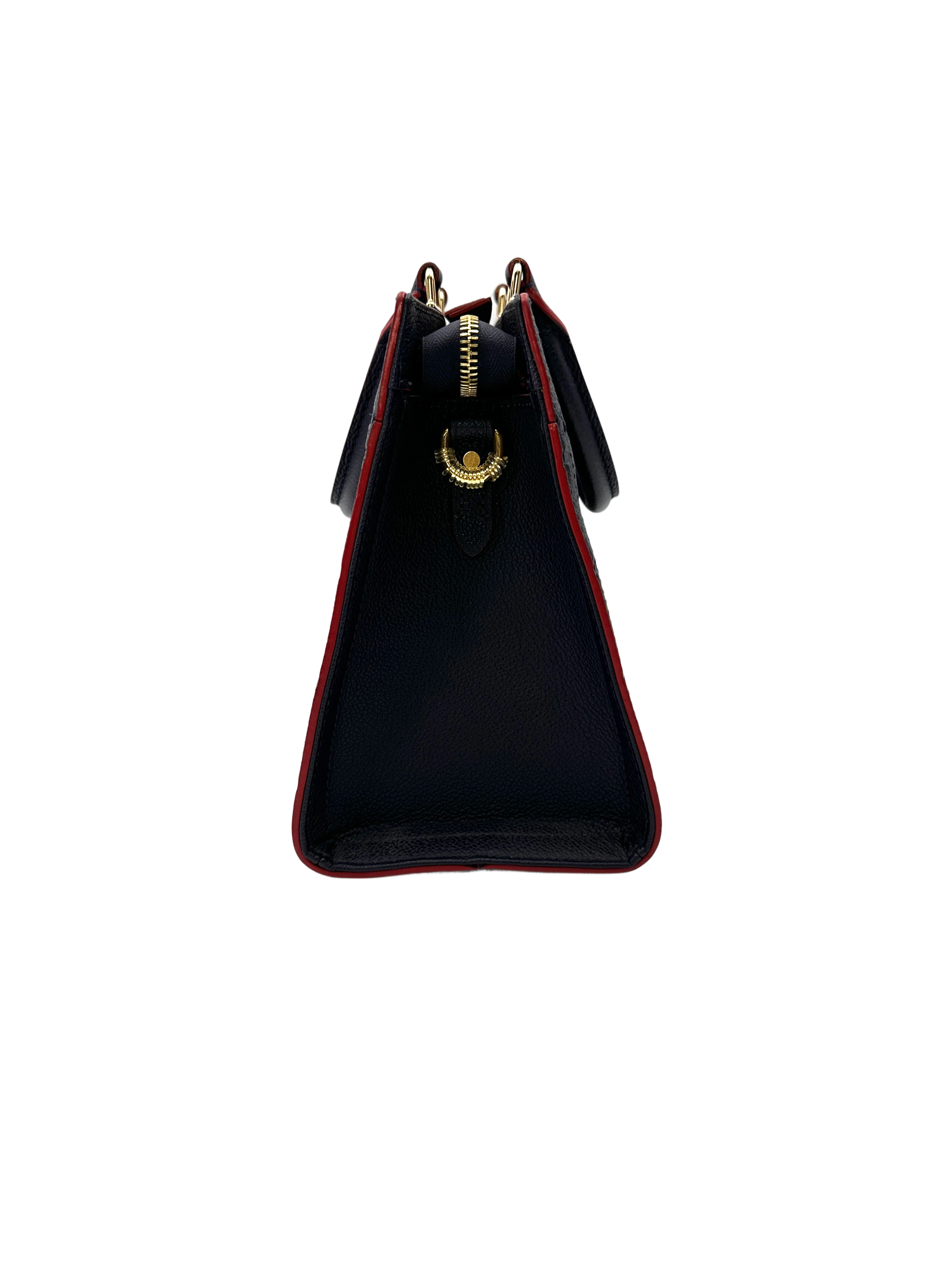 Louis Vuitton Sully Navy Empreinte Leather Handle Bag LV3023