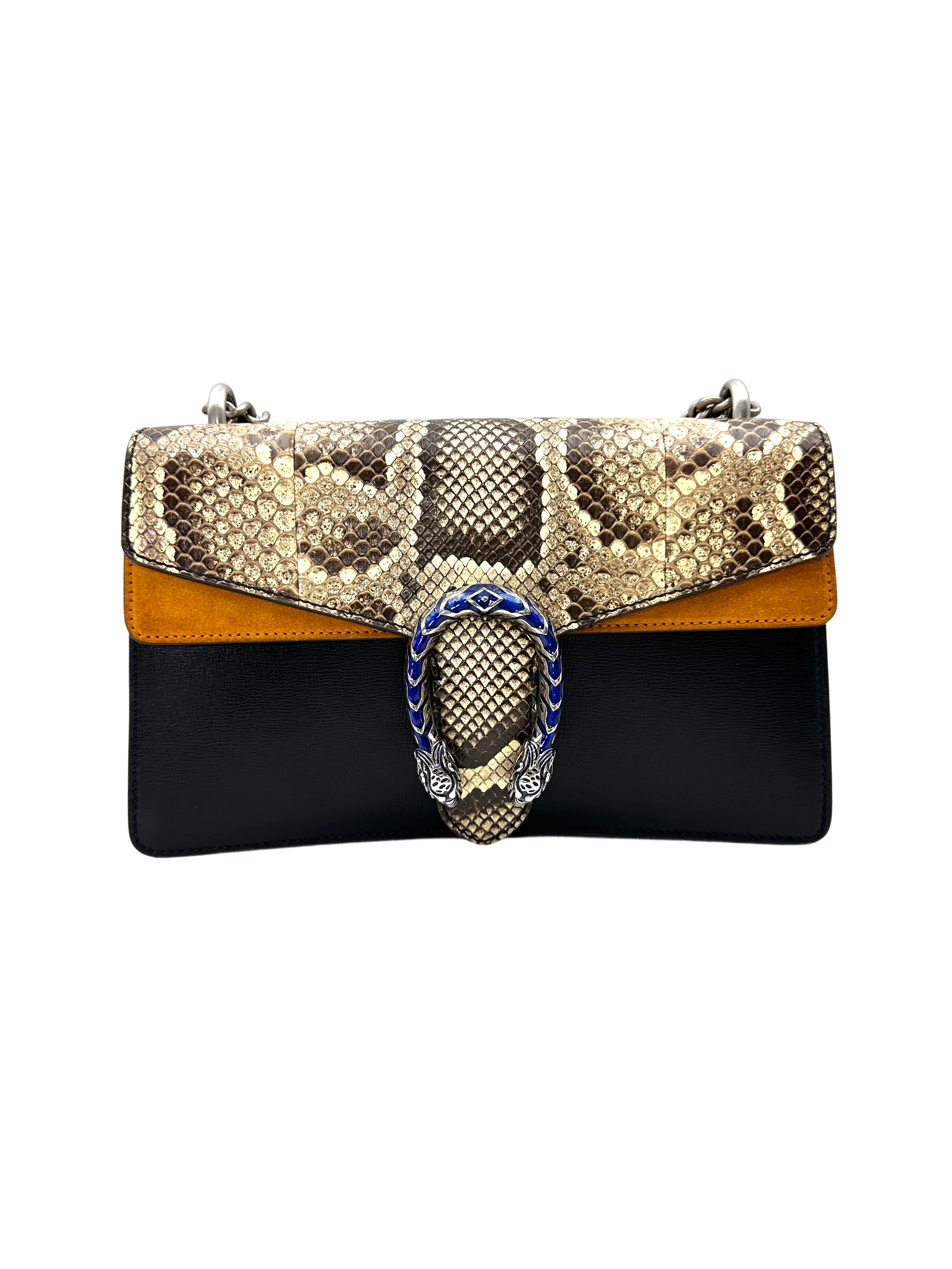Gucci Dionysus Multicolor Python Leather Shoulder Bag GG1317