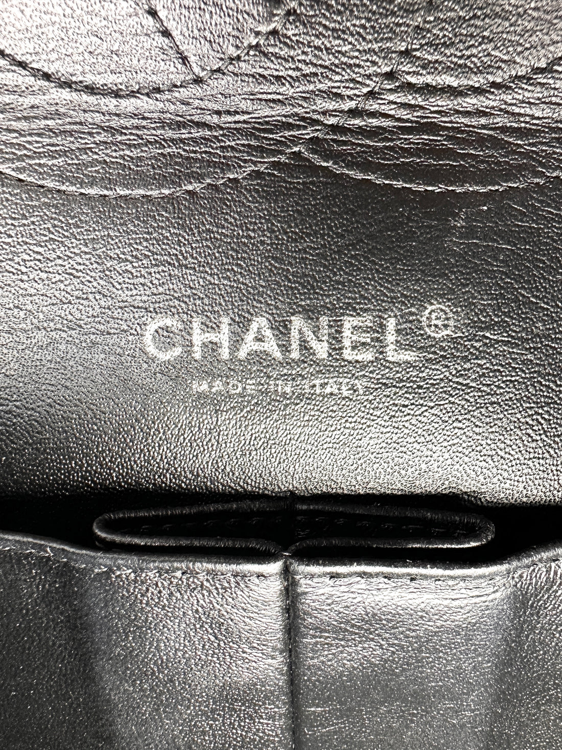 Chanel Classic Flap Black Quilted Patent Leather Jumbo Shoulder Bag With Silver Buckle(14***56) CC2154