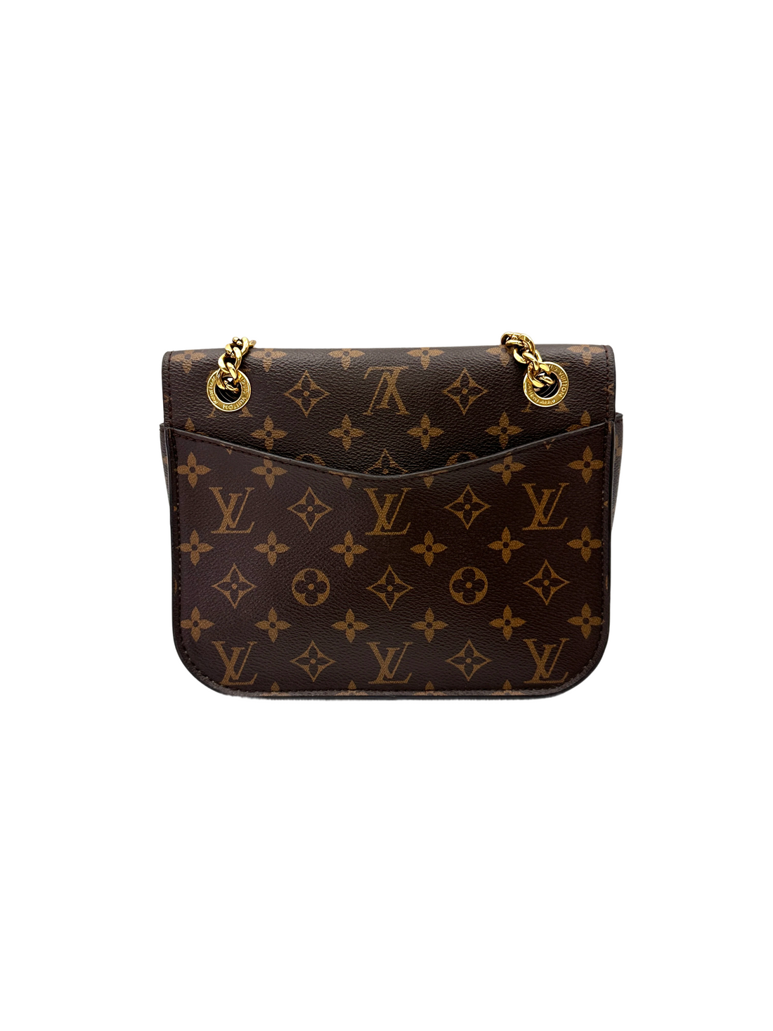 Louis Vuitton Passy Monogram Canvas Chain Shoulder Bag LV3024