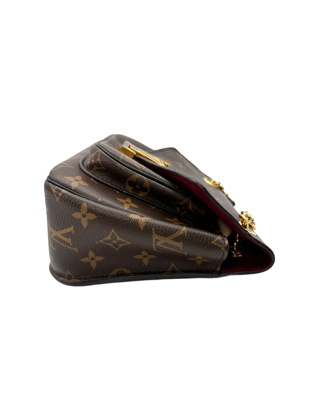 Louis Vuitton Passy Monogram Canvas Chain Shoulder Bag LV3024