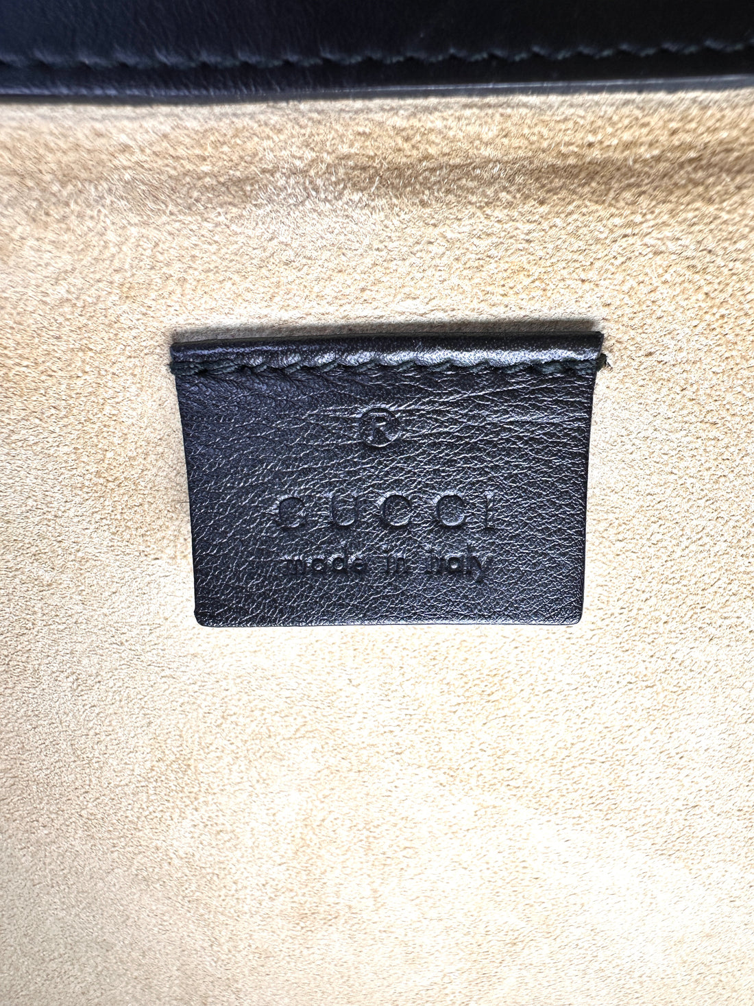 Gucci Dionysus Black Python Leather Small Size Shoulder Bag GG1320