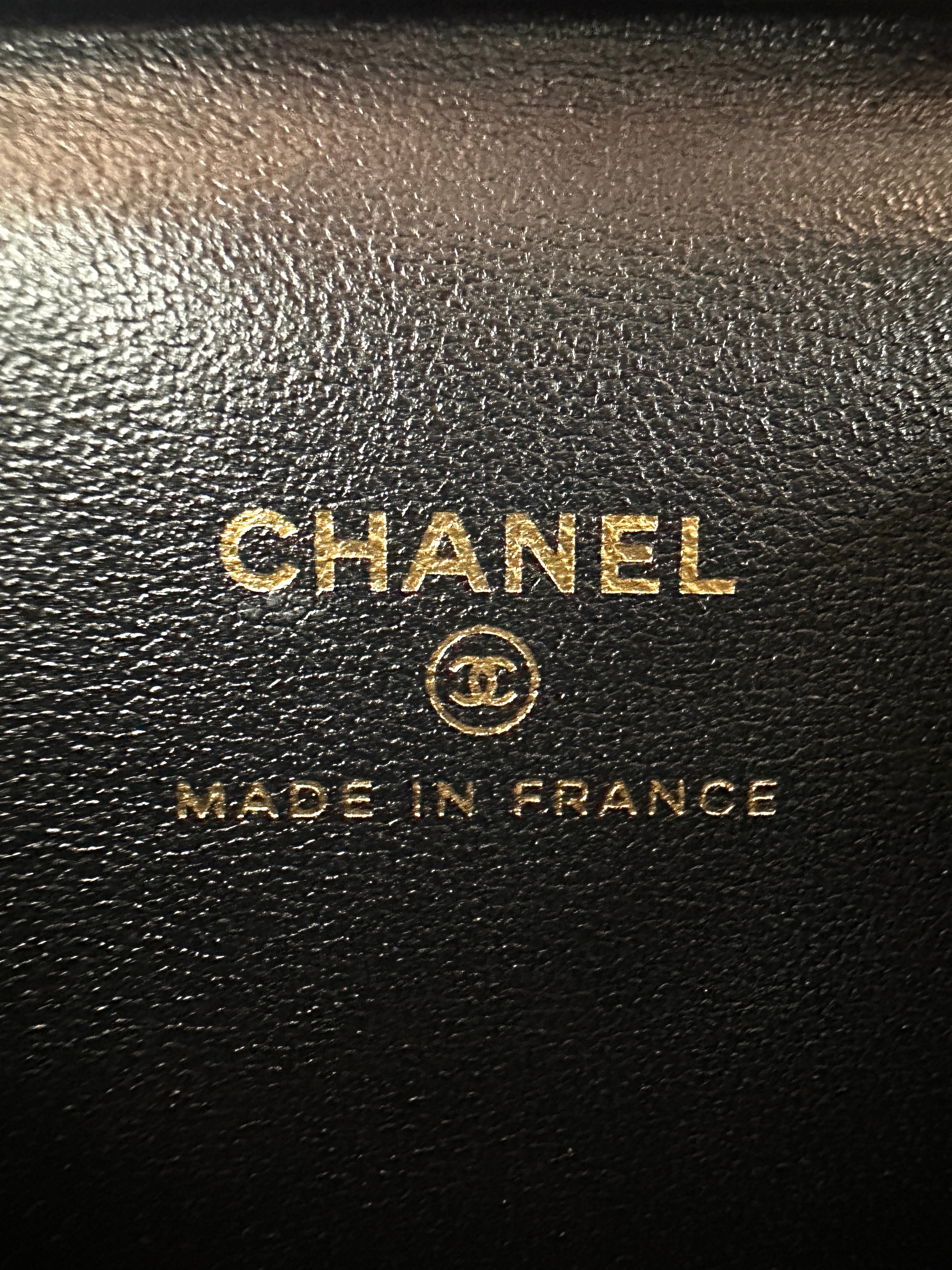 Chanel Cruise Black Quilted Leather Vanity Case(GP***TG) CC2161
