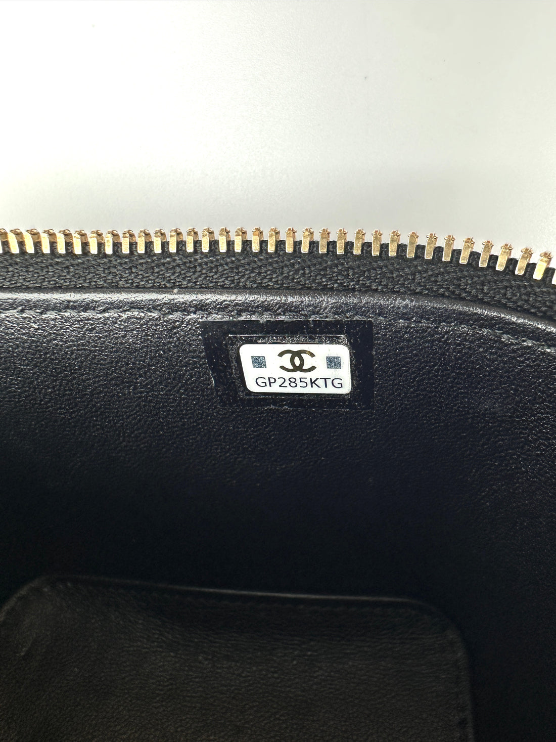 Chanel Cruise Black Quilted Leather Vanity Case(GP***TG) CC2161