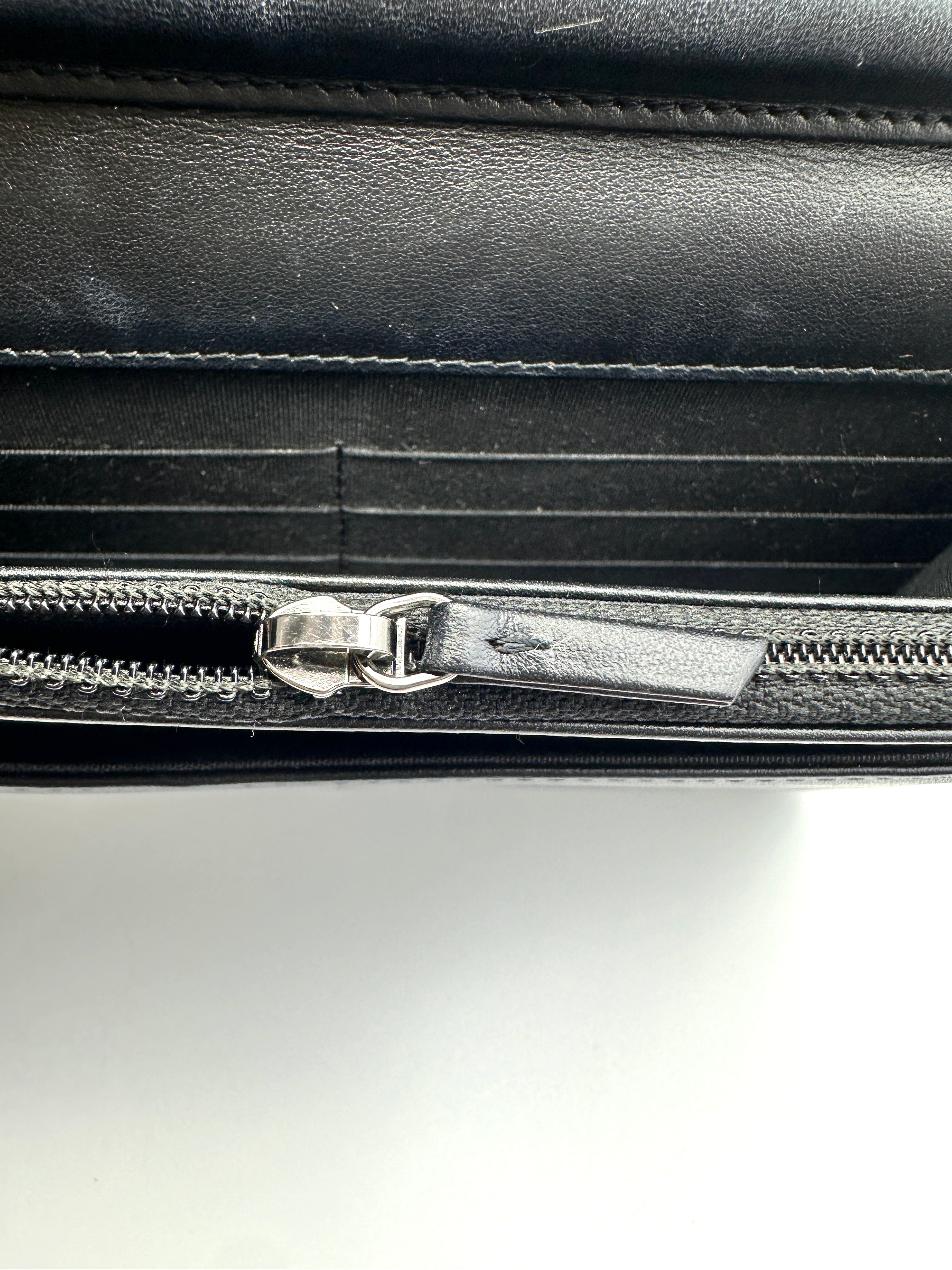 Chanel LeBoy Black Quilted Leather Wallet On Chain(30***42) CC2162