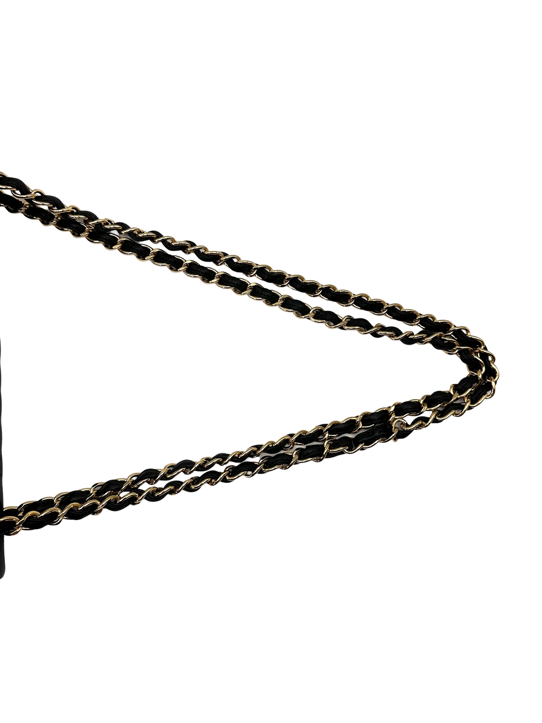 Chanel Classic Flap Black Quilted Leather Jumbo Shoulder Bag With Gold Buckle(15***82) CC2164