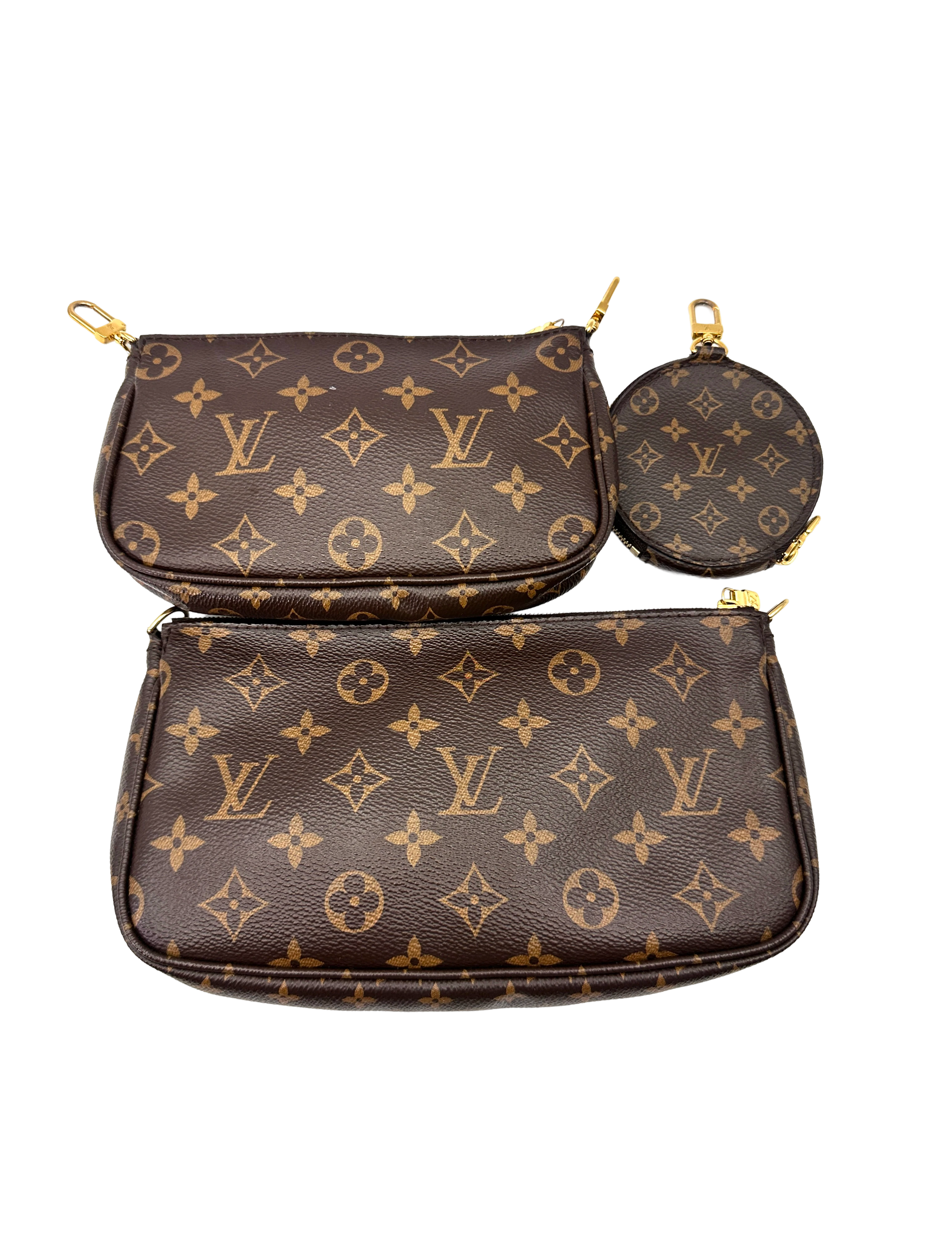 Louis Vuitton Brown Monogram Canvas Multi Pochette Accessoires LV3033