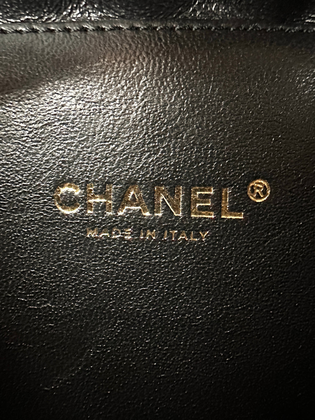 Chanel CC Filigree Black Quilted Leather Top Handle Vanity Case(26***54) CC2167