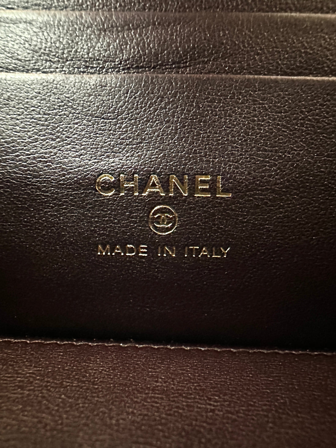 Chanel Black Quilted Lambskin Vanity Case With Gold Hardware(N0***6H) CC2169