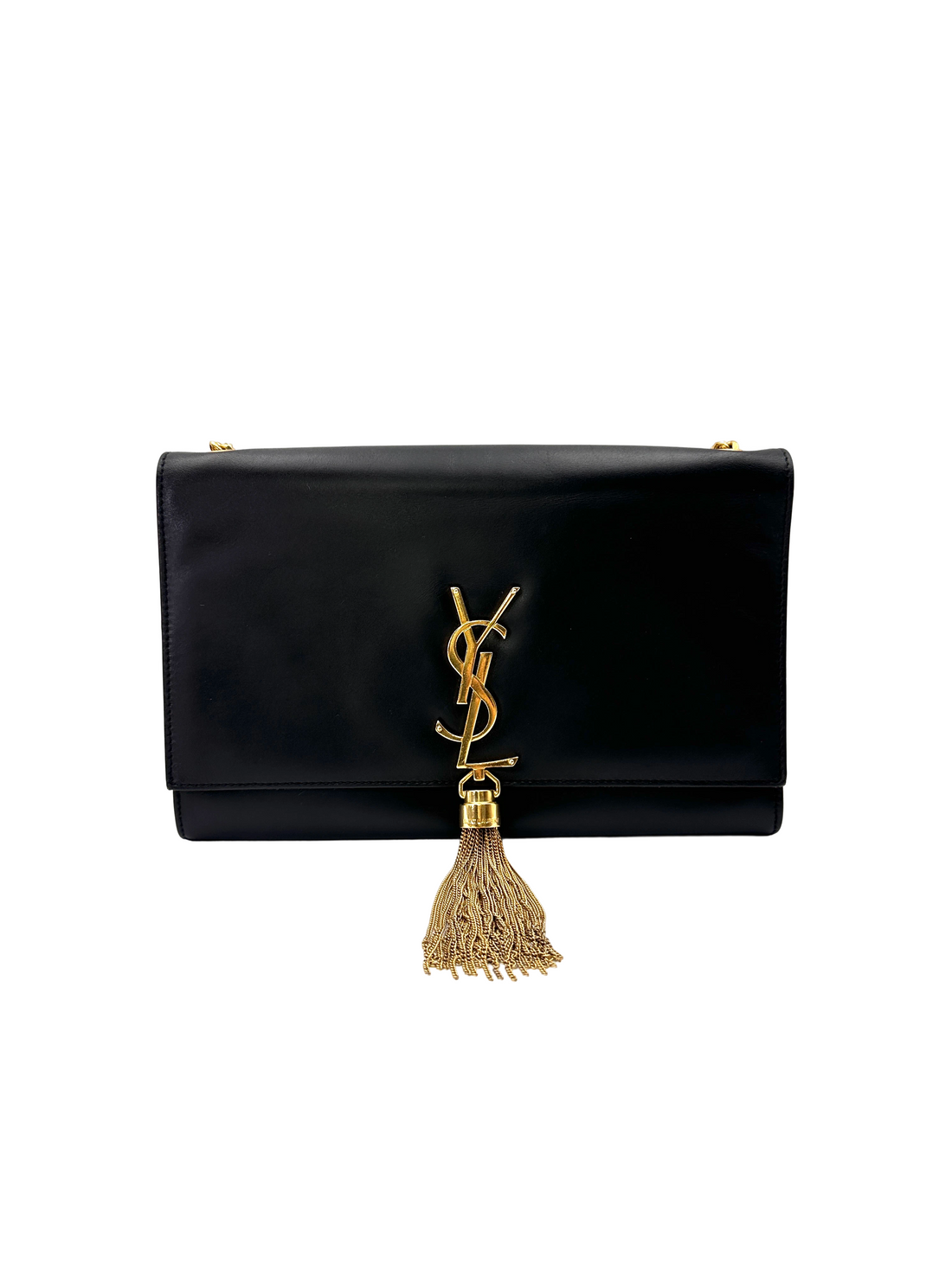 Saint Laurent Kate Black Leather Shoulder Bag SL260