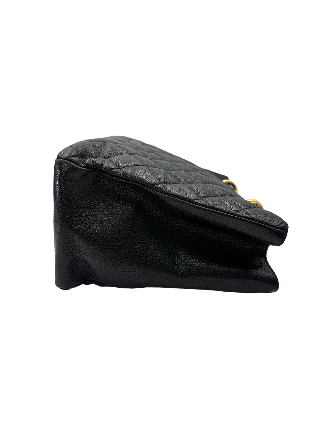 Chanel GST Black Quilted Leather Handle Bag(14***85) CC2170