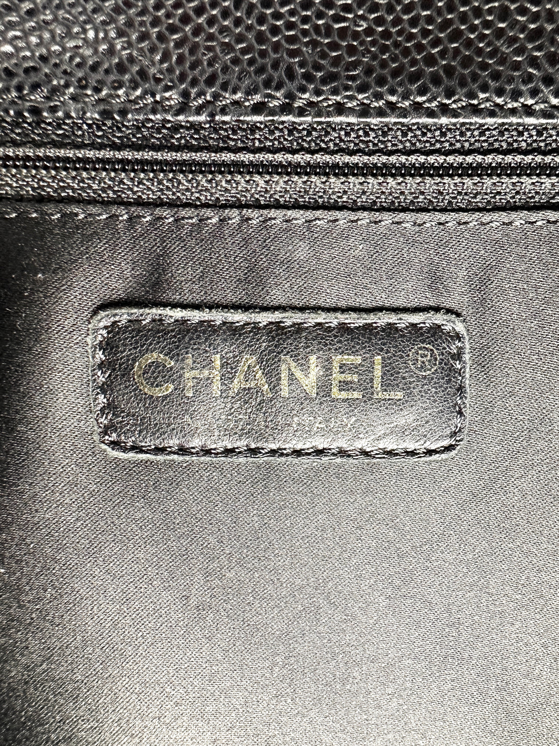 Chanel GST Black Quilted Leather Handle Bag(14***85) CC2170