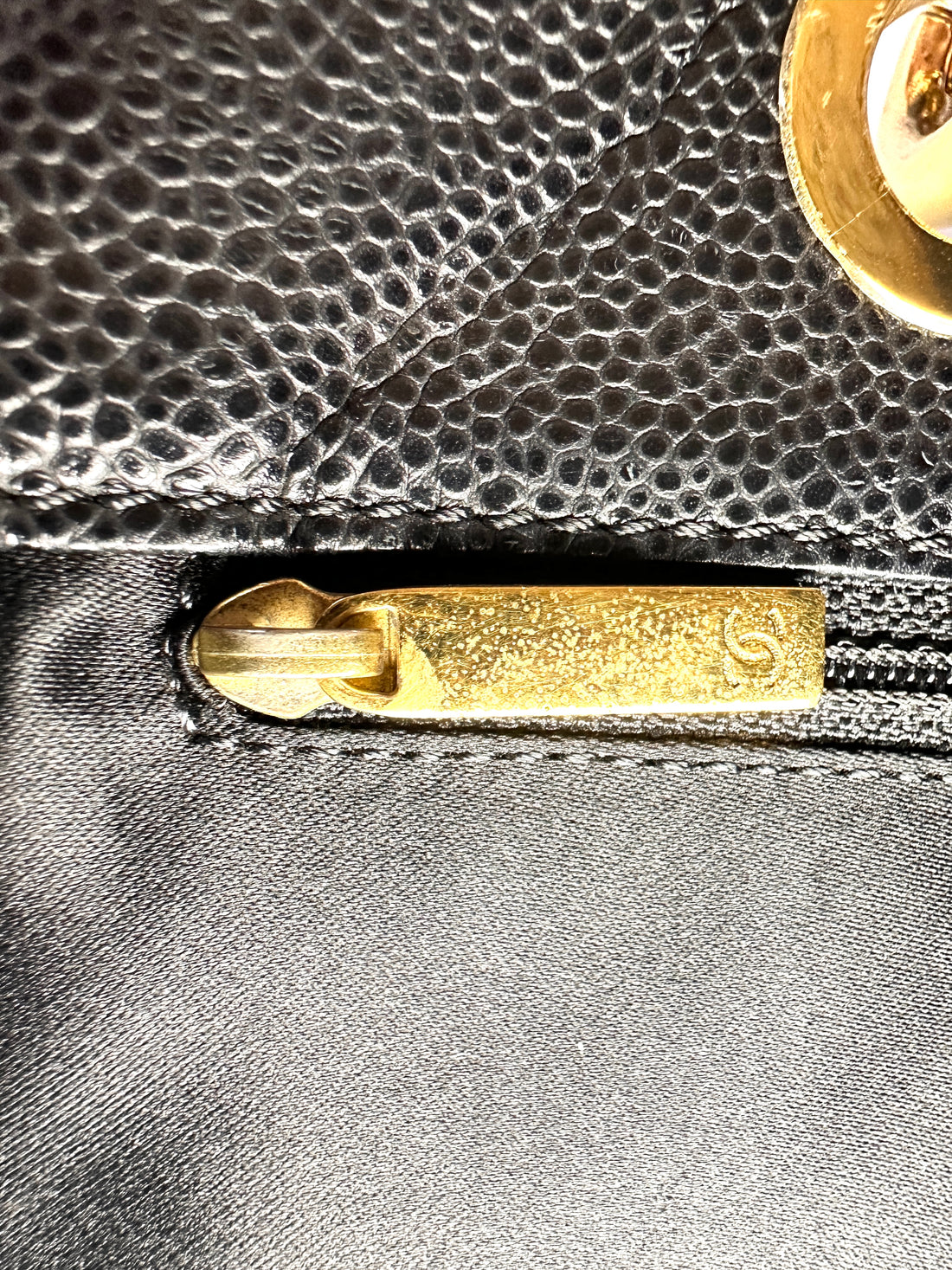 Chanel GST Black Quilted Leather Handle Bag(14***85) CC2170