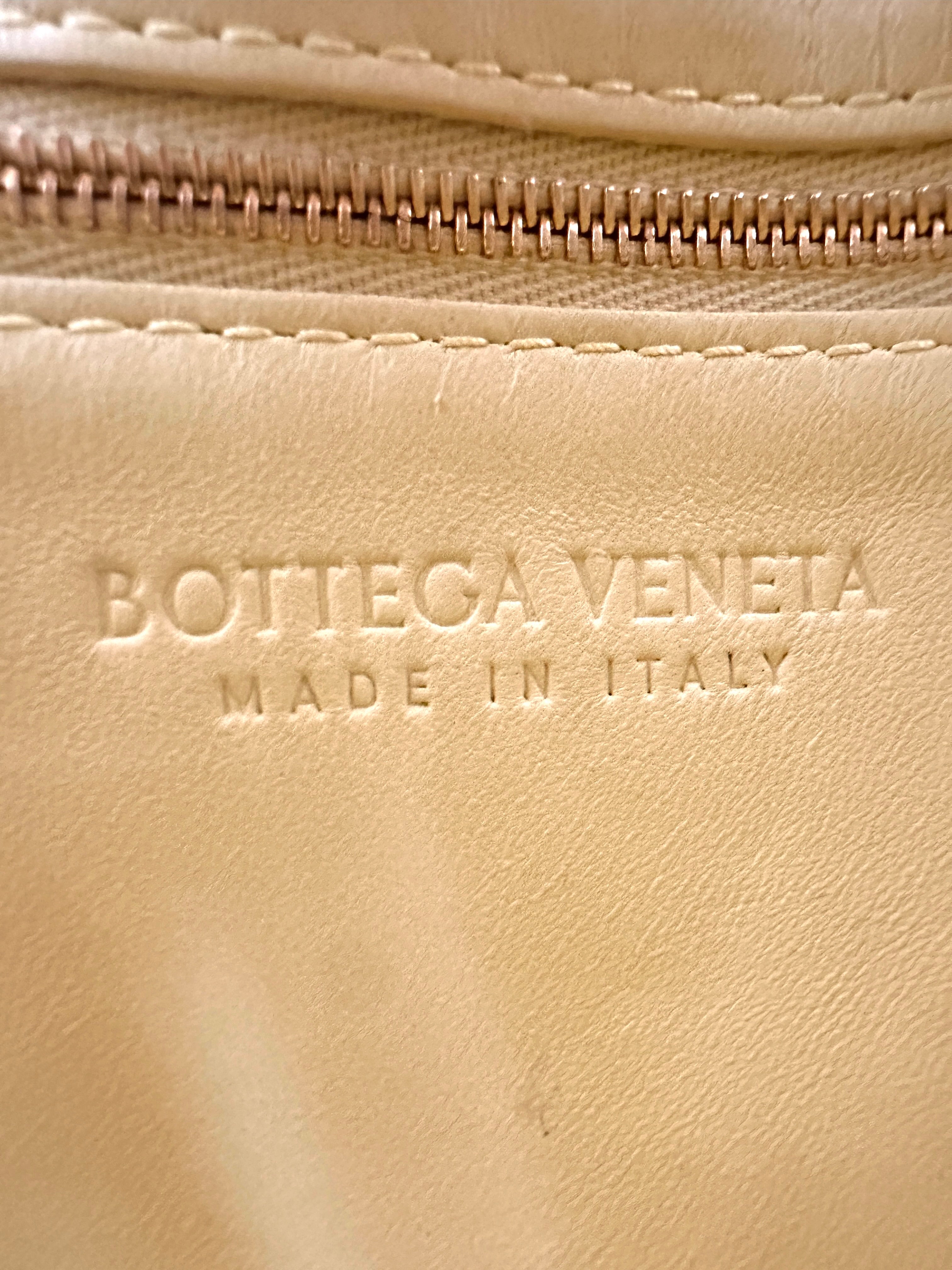 Bottega Veneta Padded Cassette Yellow Leather Shoulder Bag BV134