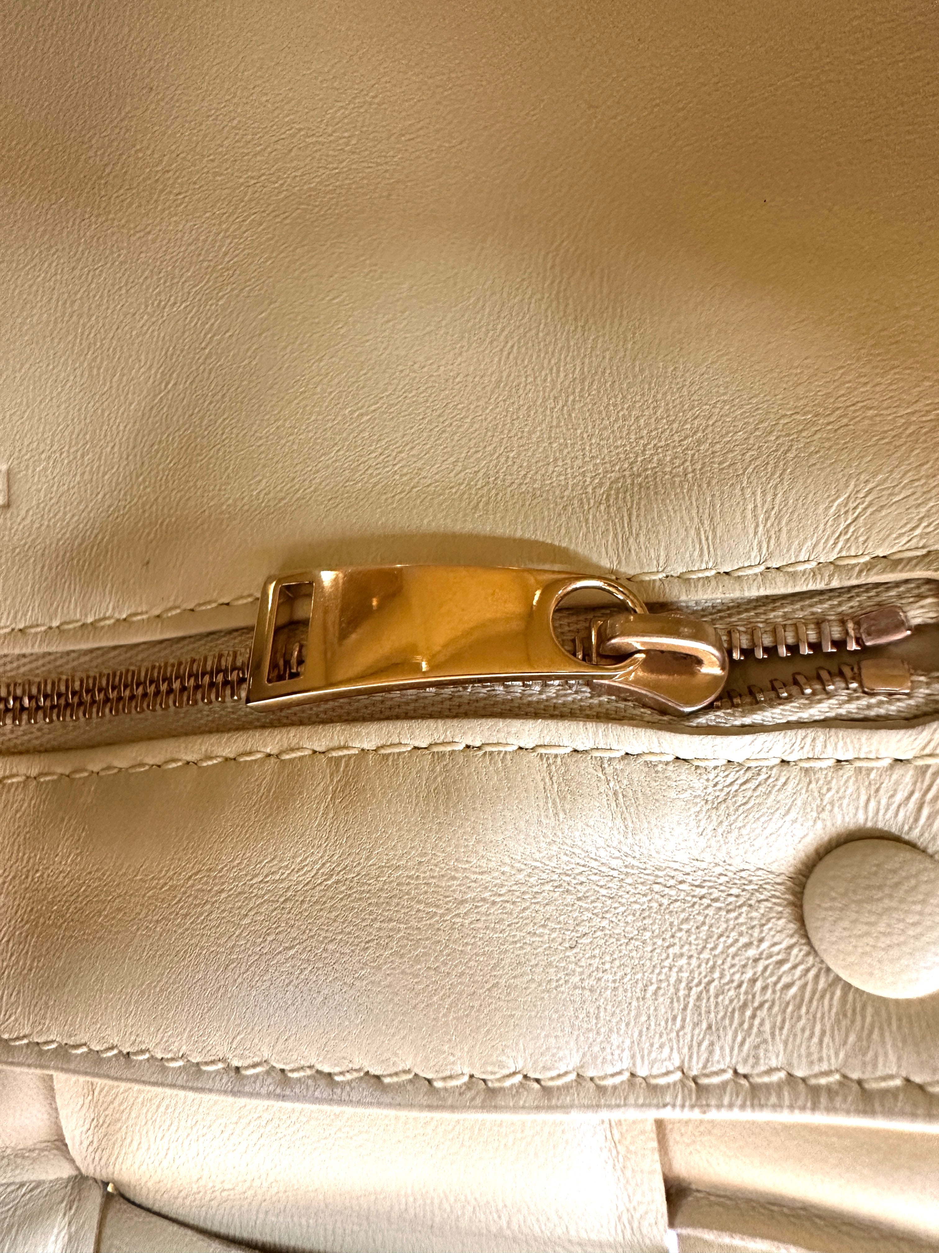 Bottega Veneta Padded Cassette Yellow Leather Shoulder Bag BV134