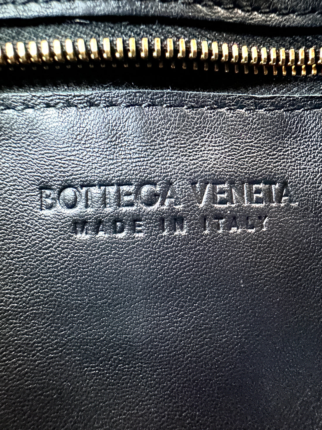 Bottega Veneta Padded Cassette Black Leather Shoulder Bag BV135