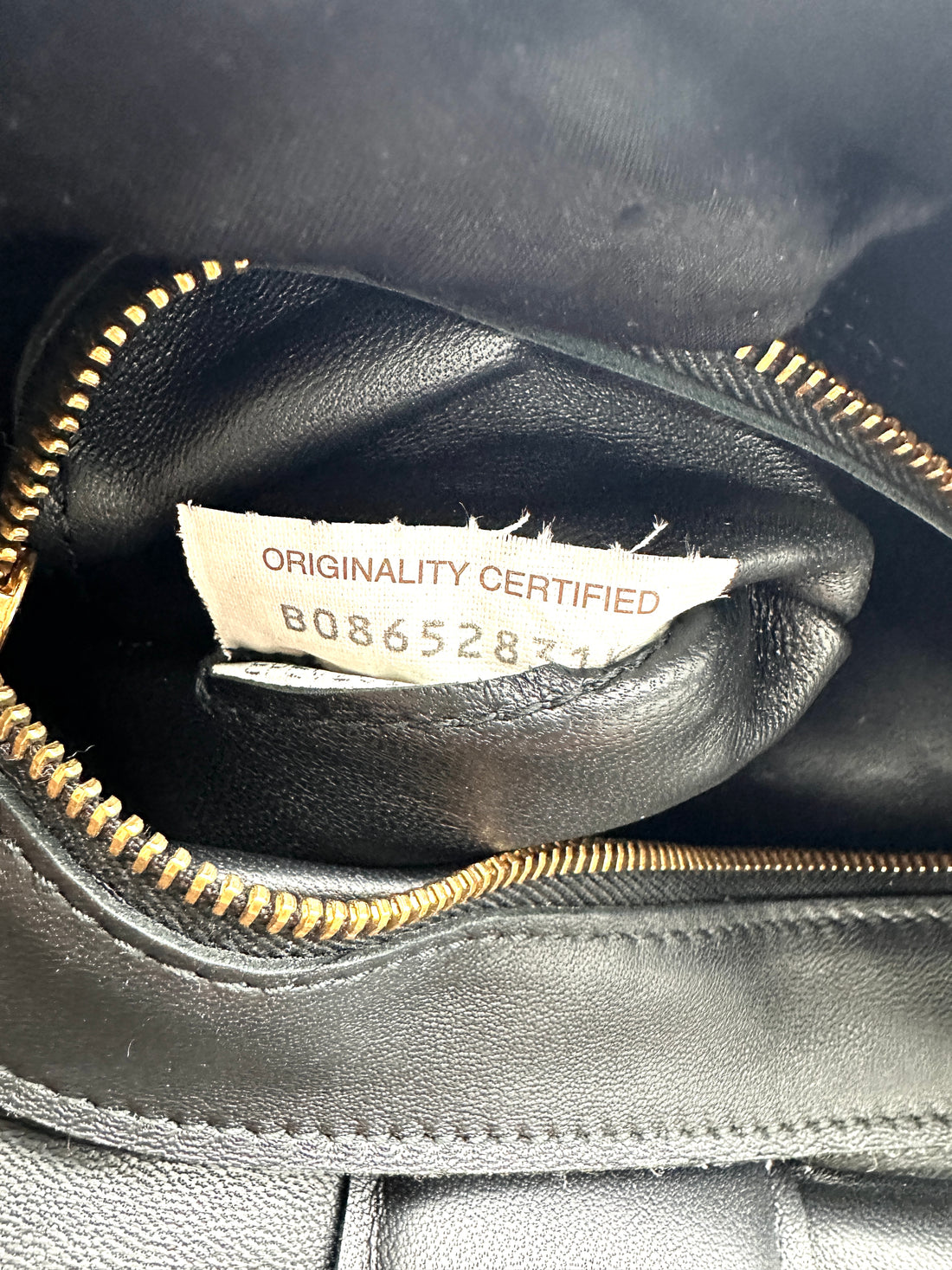 Bottega Veneta Padded Cassette Black Leather Shoulder Bag BV135