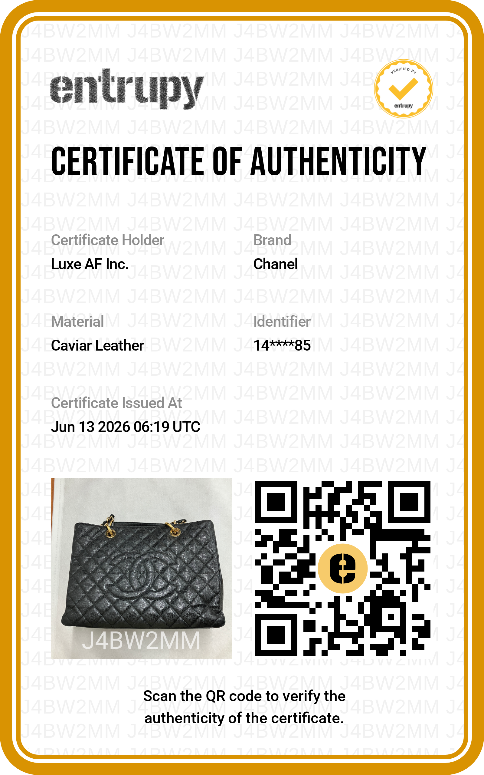 Chanel GST Black Quilted Leather Handle Bag(14***85) CC2170