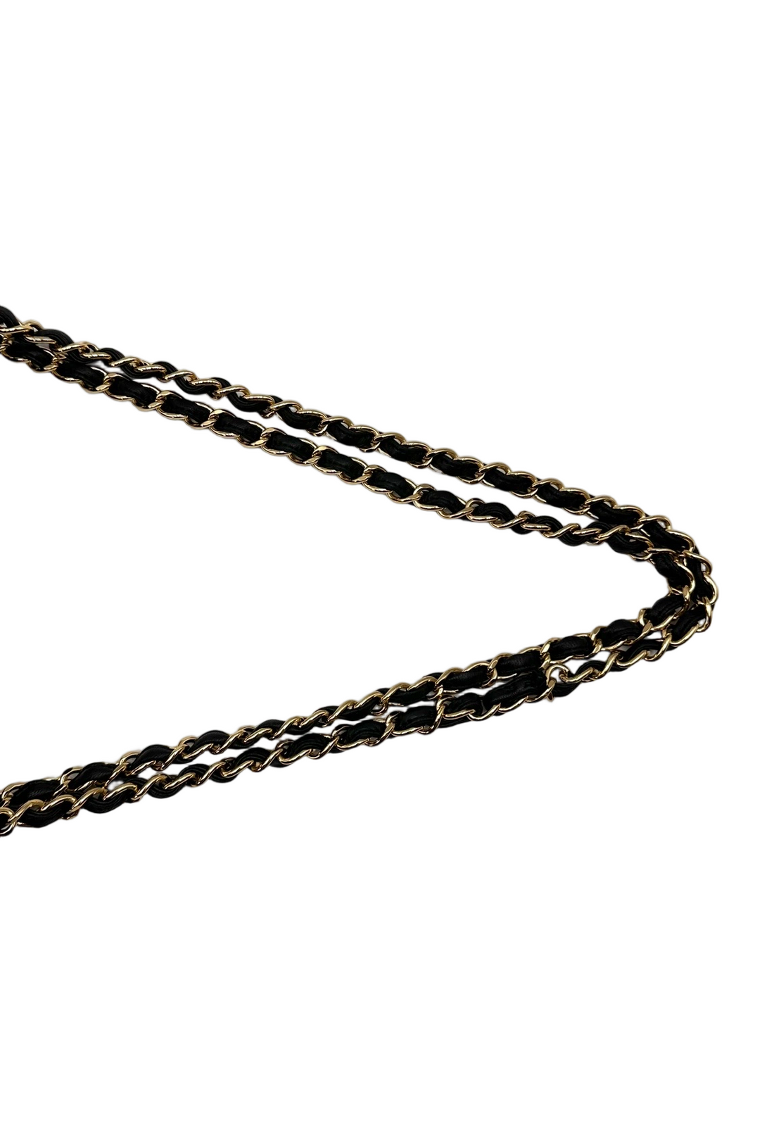 Chanel Classic Flap Black Python Leather Shoulder Bag With Gold Hardware(25***74) IRIS242