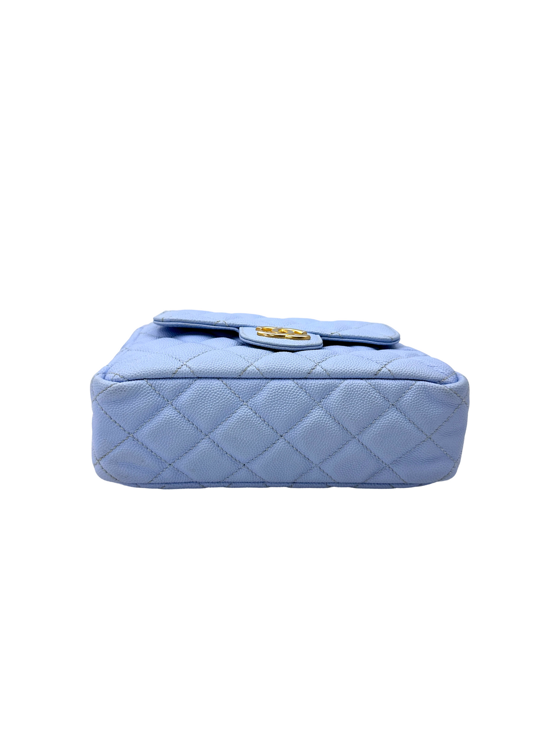 Chanel 23P Light Blue Quilted Leather Hobo Bag(TK***A8) IRIS245