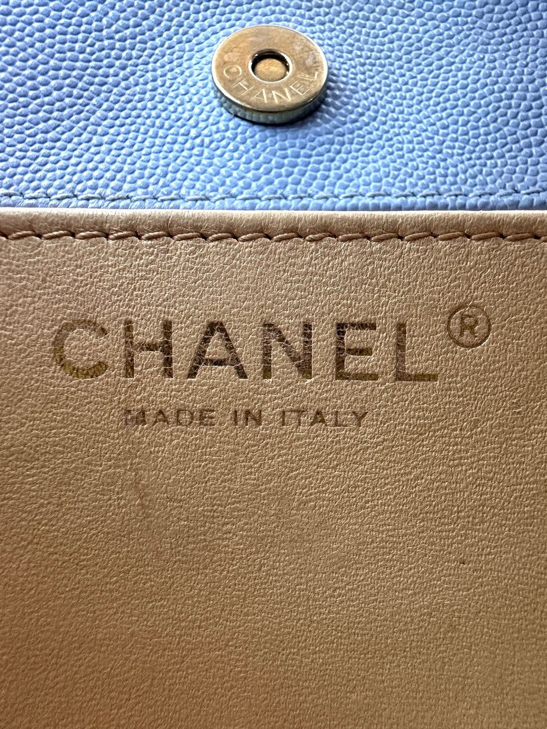 Chanel 23P Light Blue Quilted Leather Hobo Bag(TK***A8) IRIS245