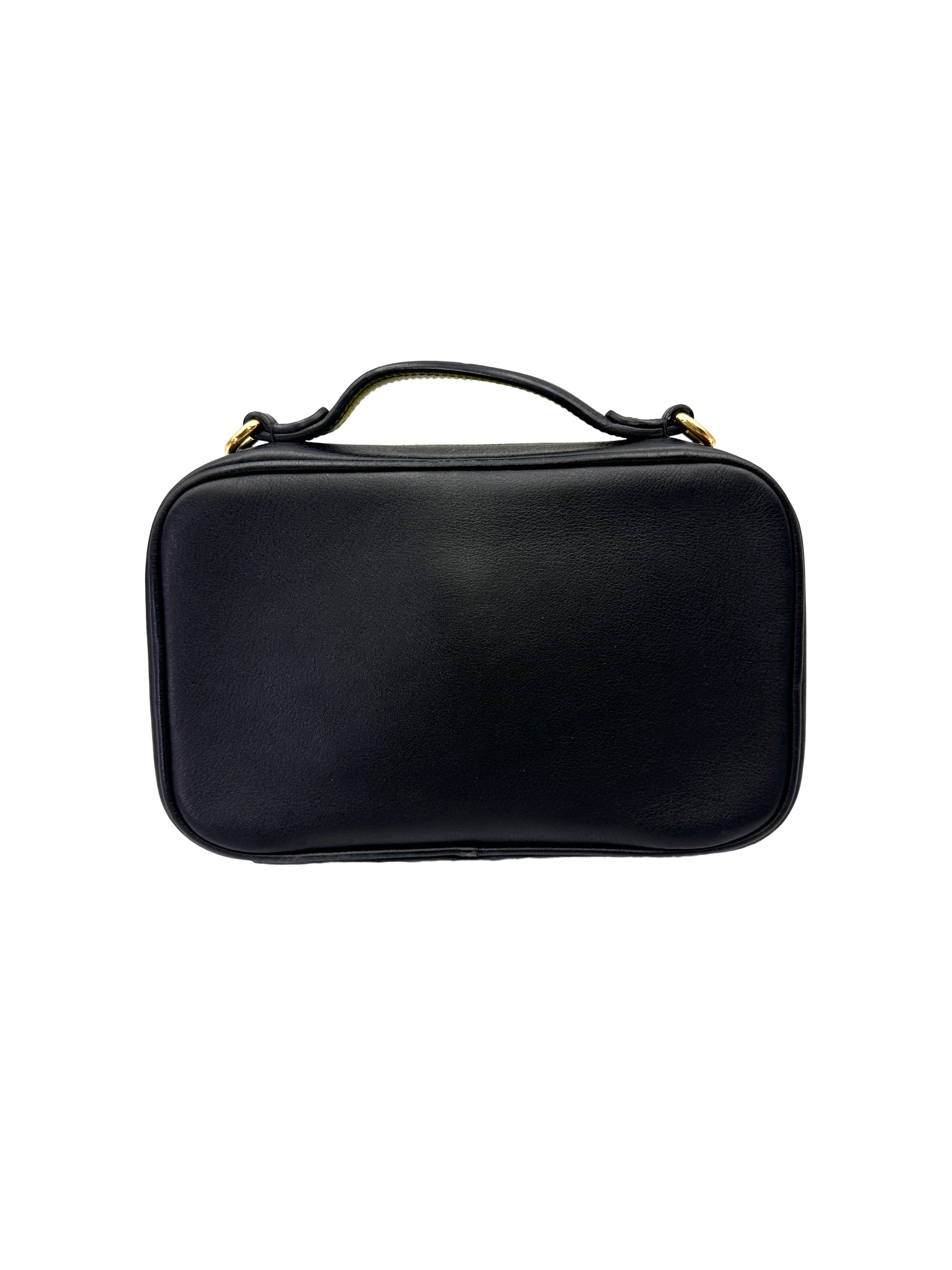 Louis Vuitton Utility Crossbody Black Empreinte Leather Handle Bag LV3046